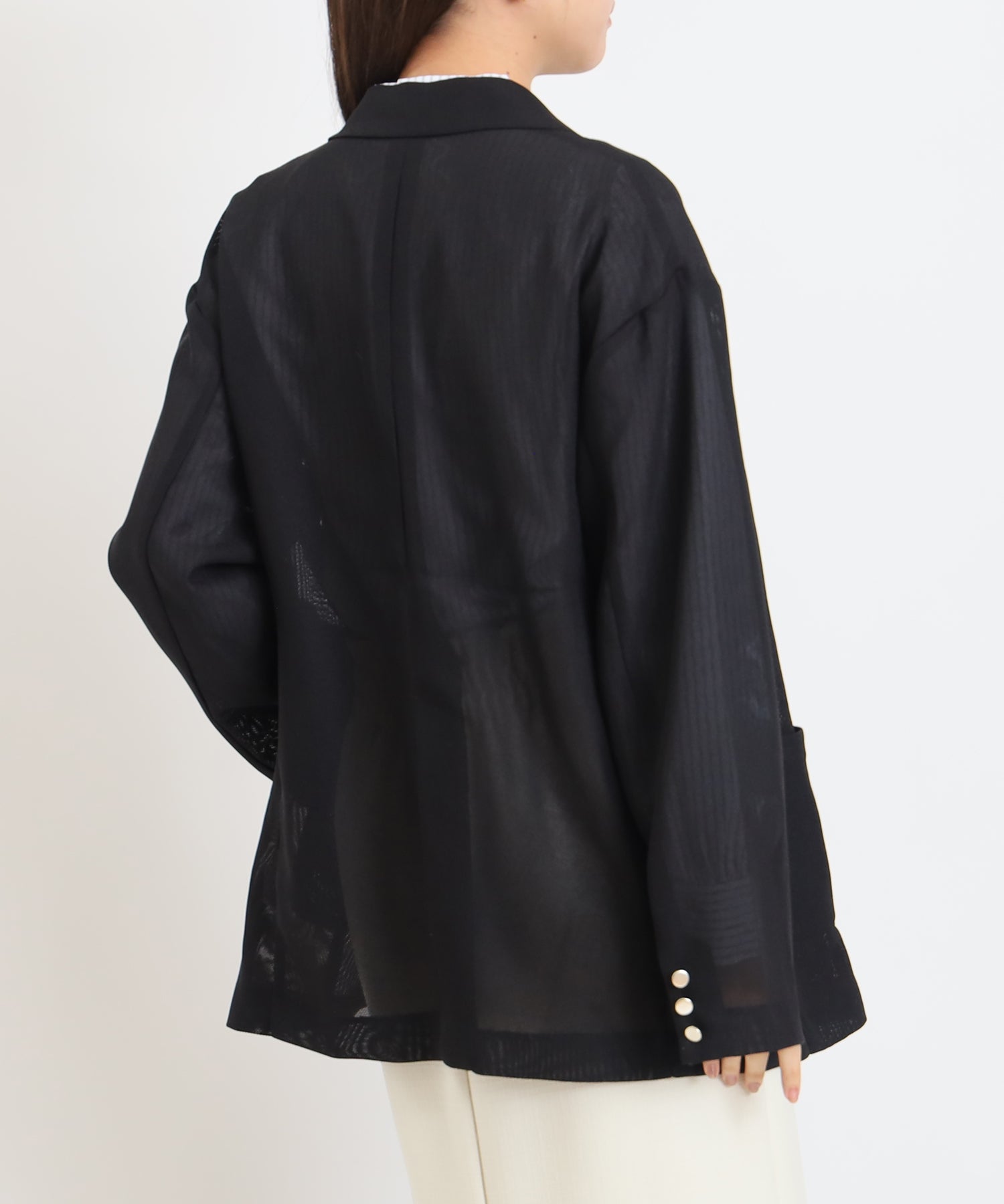 ブラック　model:156cm  着用サイズ：M