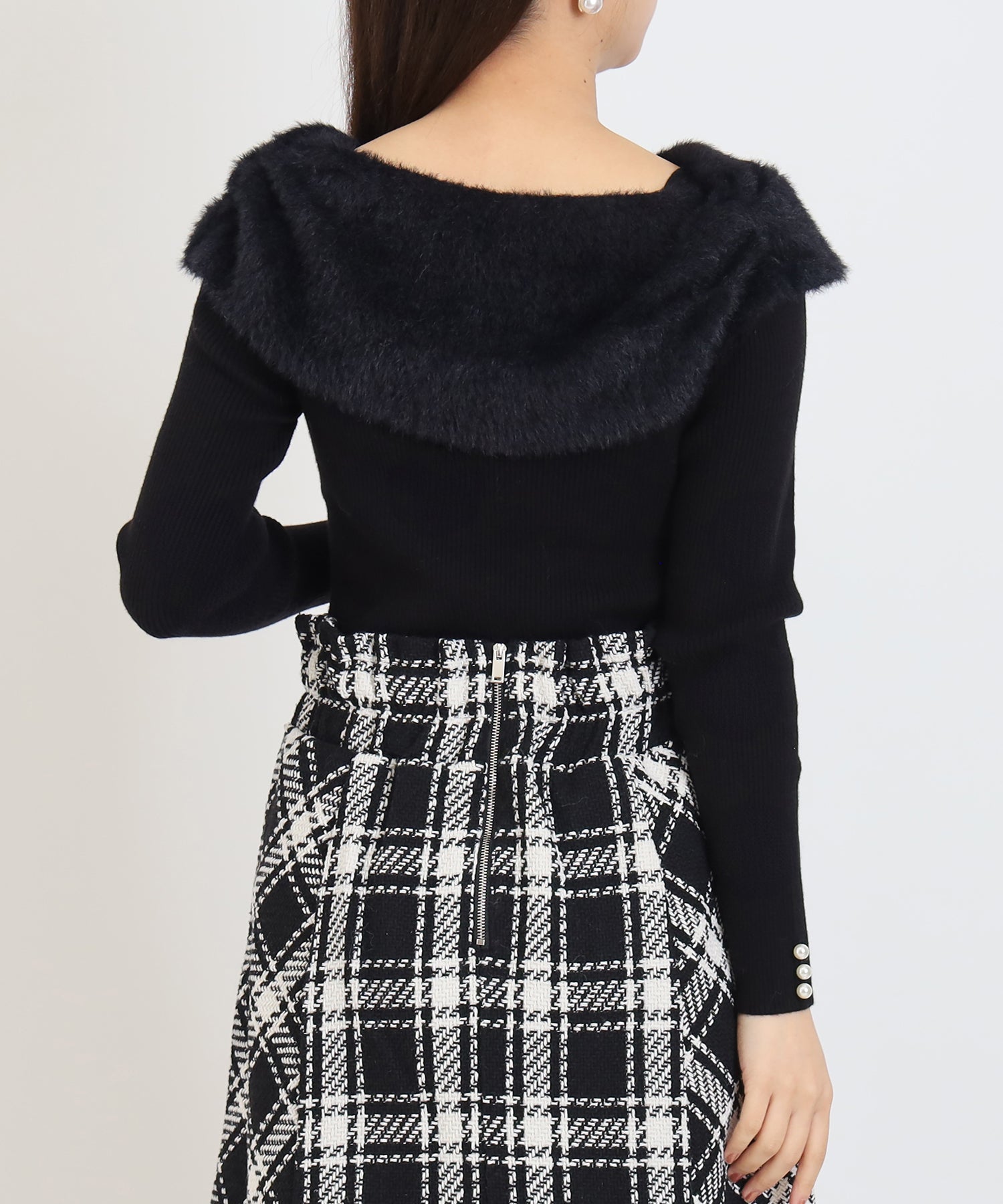 ブラック　model:156　着用サイズ：M