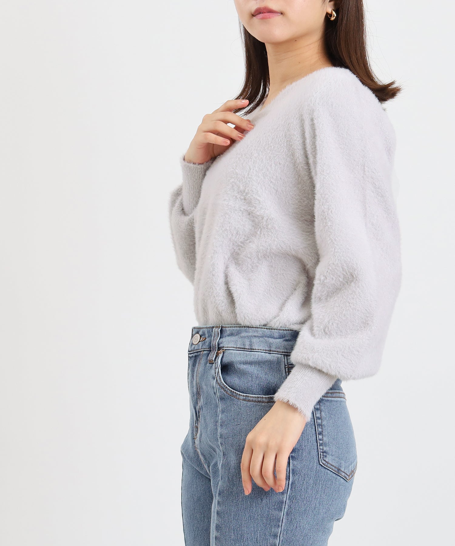 ラベンダー　model：156　着用サイズ：M