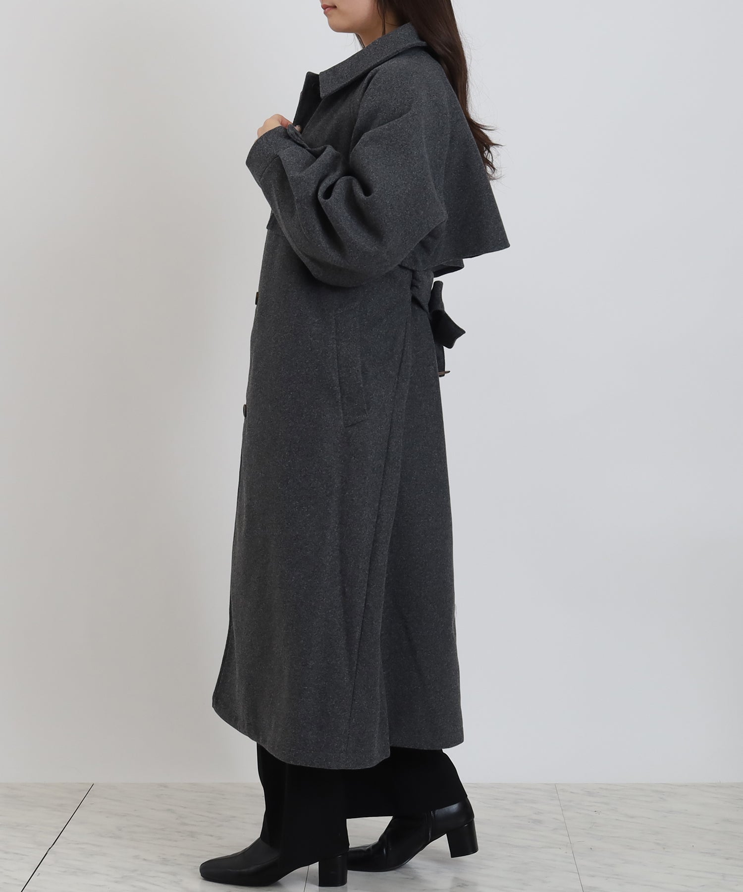 チャコール　model：160　着用サイズ：M