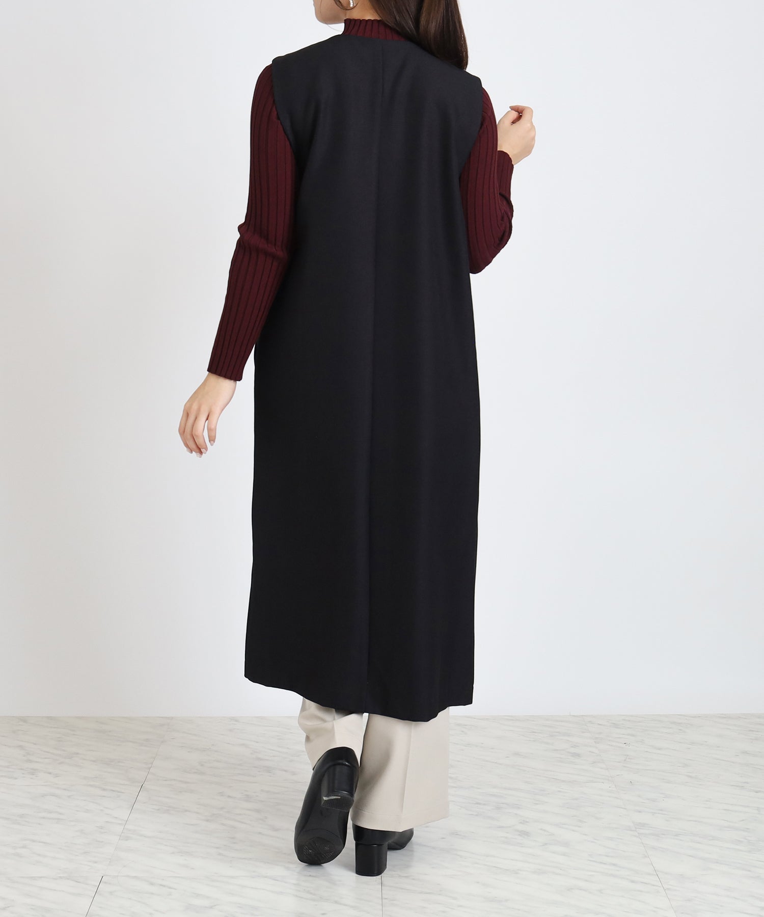 ブラック　model：160　着用サイズ：M