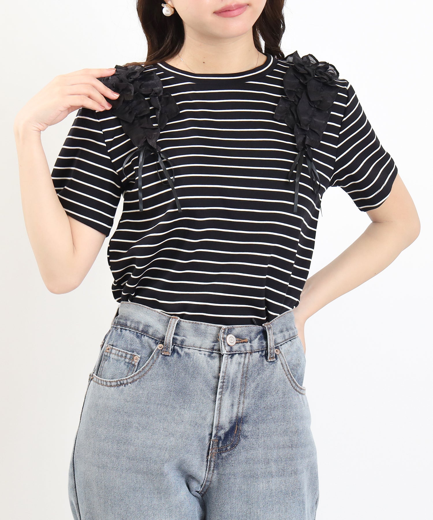 ブラック　model：156　着用サイズ：M