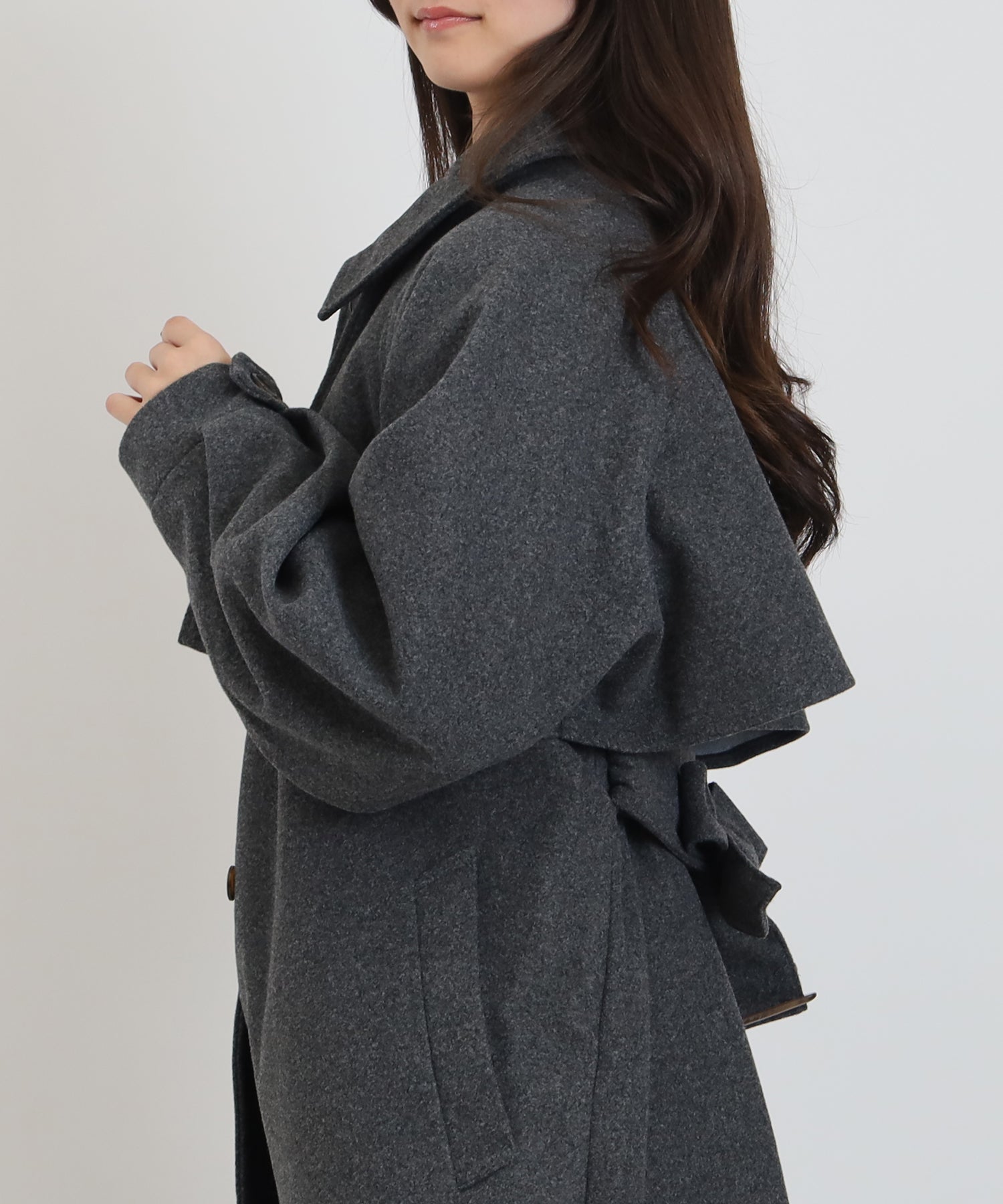 チャコール　model：160　着用サイズ：M