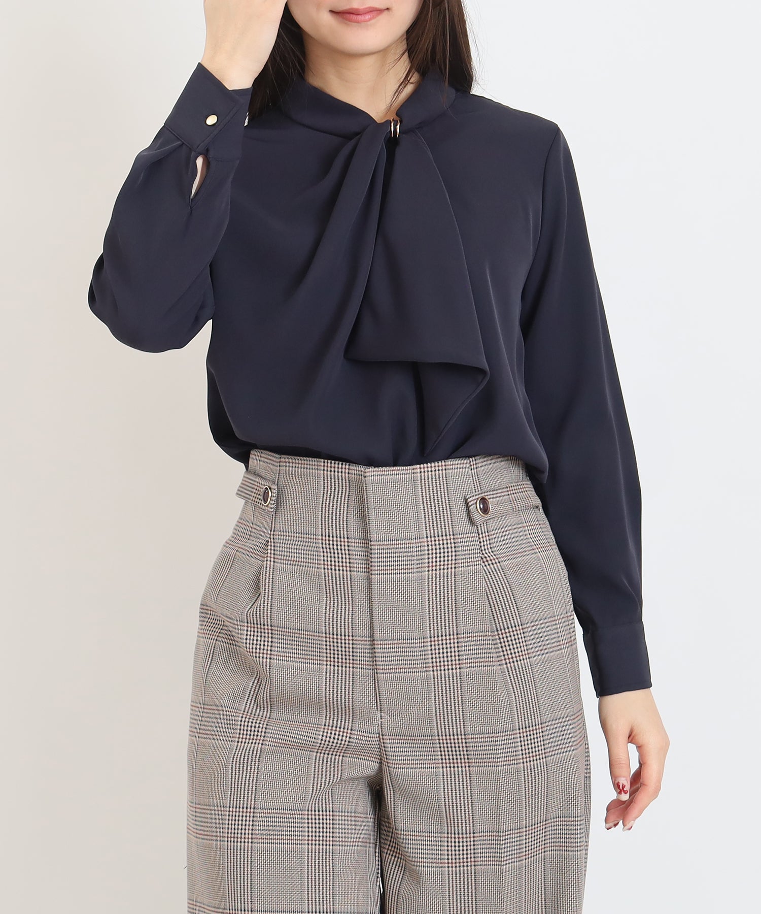 ネイビー　model：160　着用サイズ：M