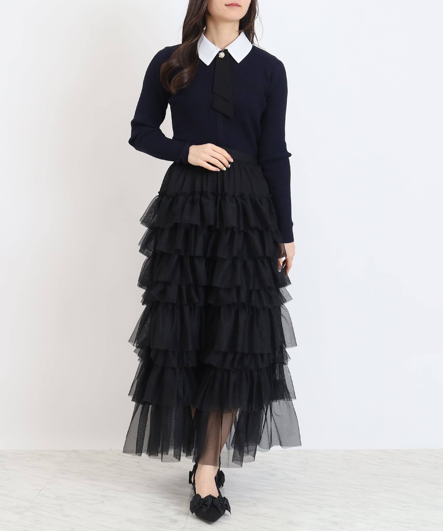 ブラック　model：160　着用サイズ：M