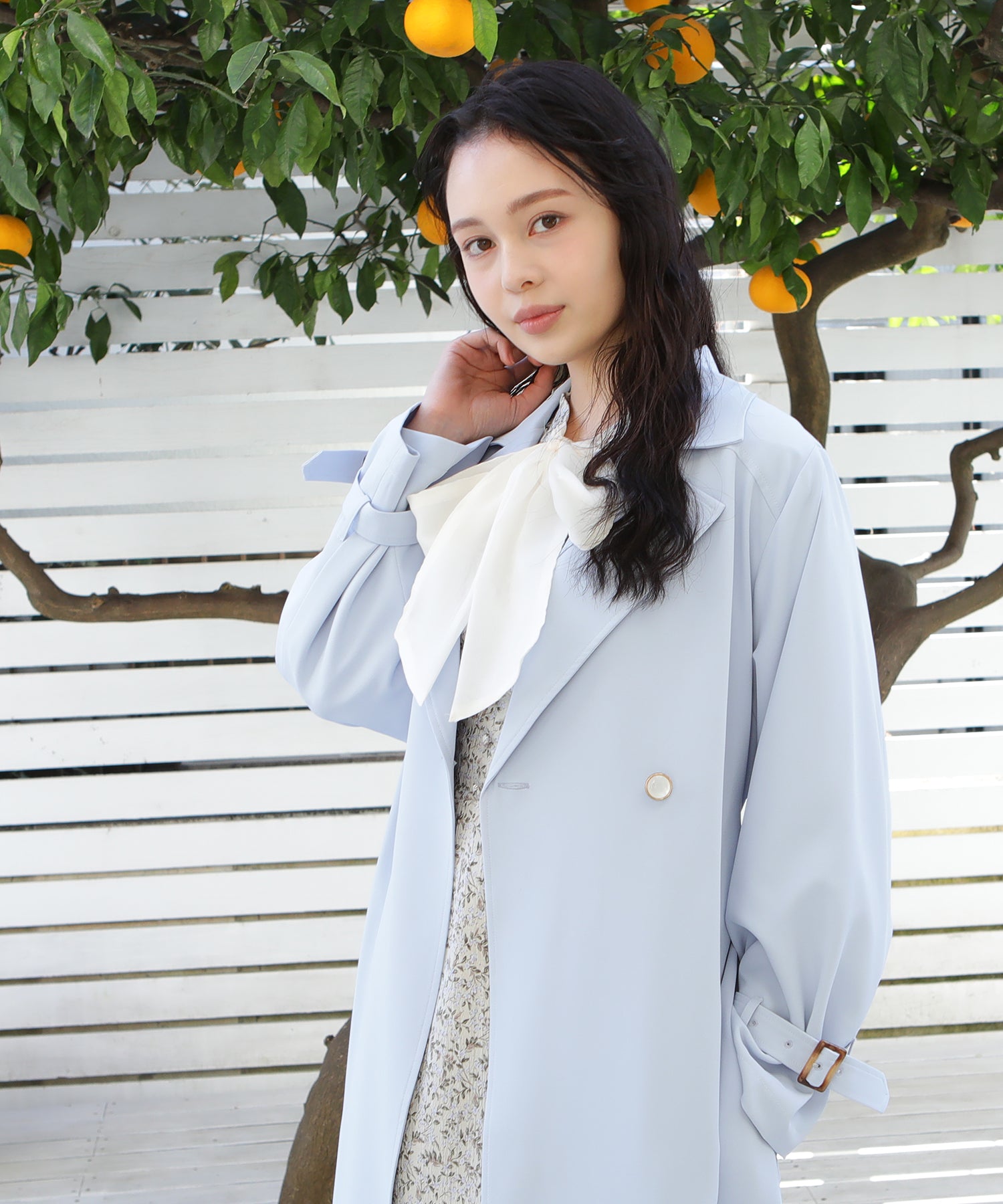 ブルー　model：171　着用サイズ：M