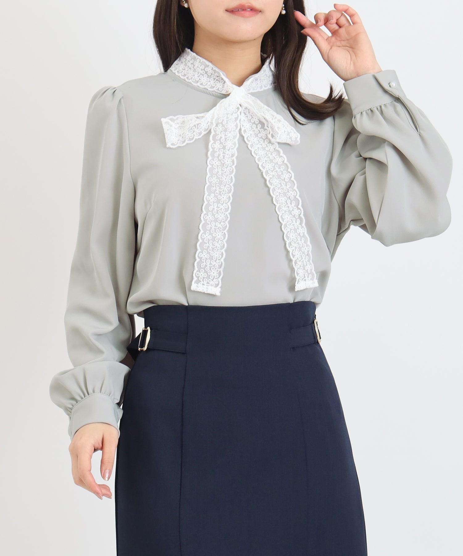 ミント　MODEL:156　着用サイズ：M