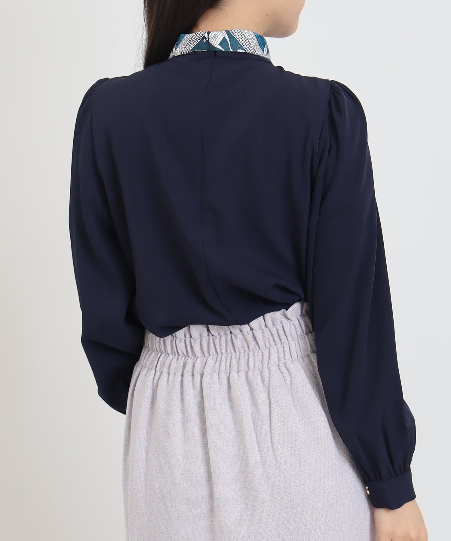 ネイビー　model：156　着用サイズ：S