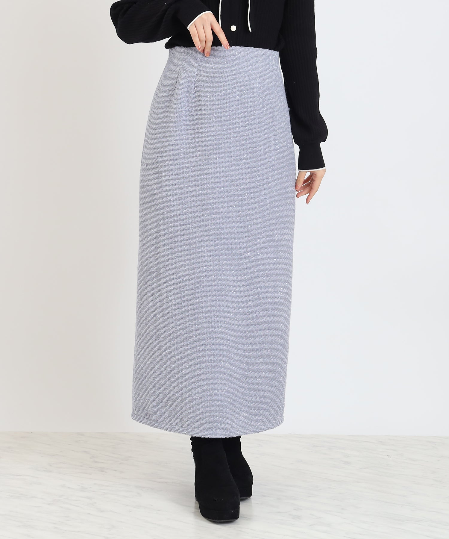 ダスティブルー　model:156cm  着用サイズ：M