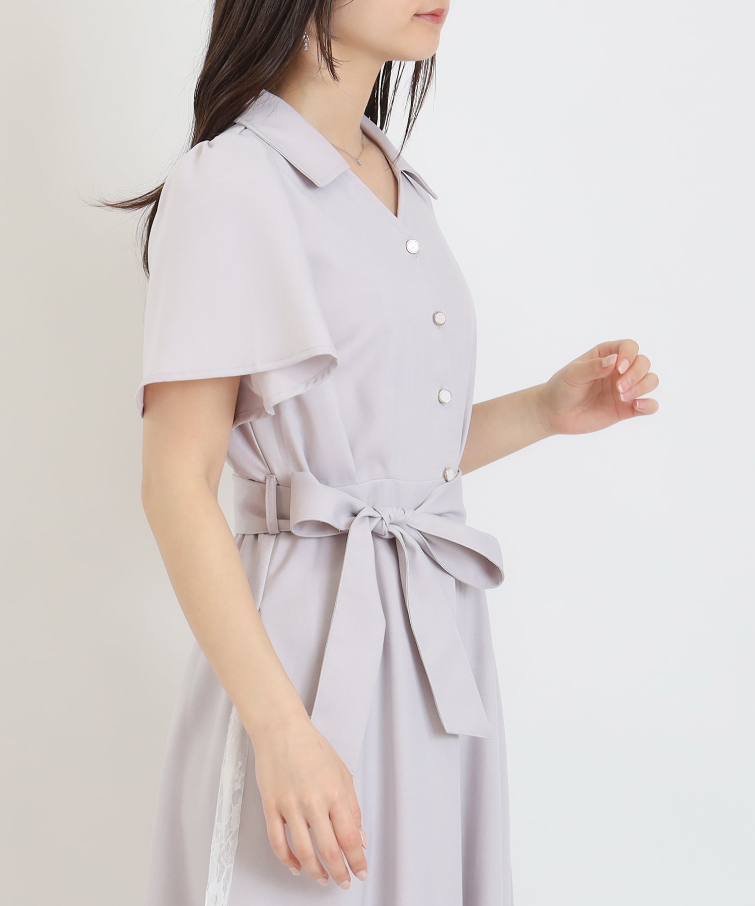 ラベンダー　model：160　着用サイズ：M