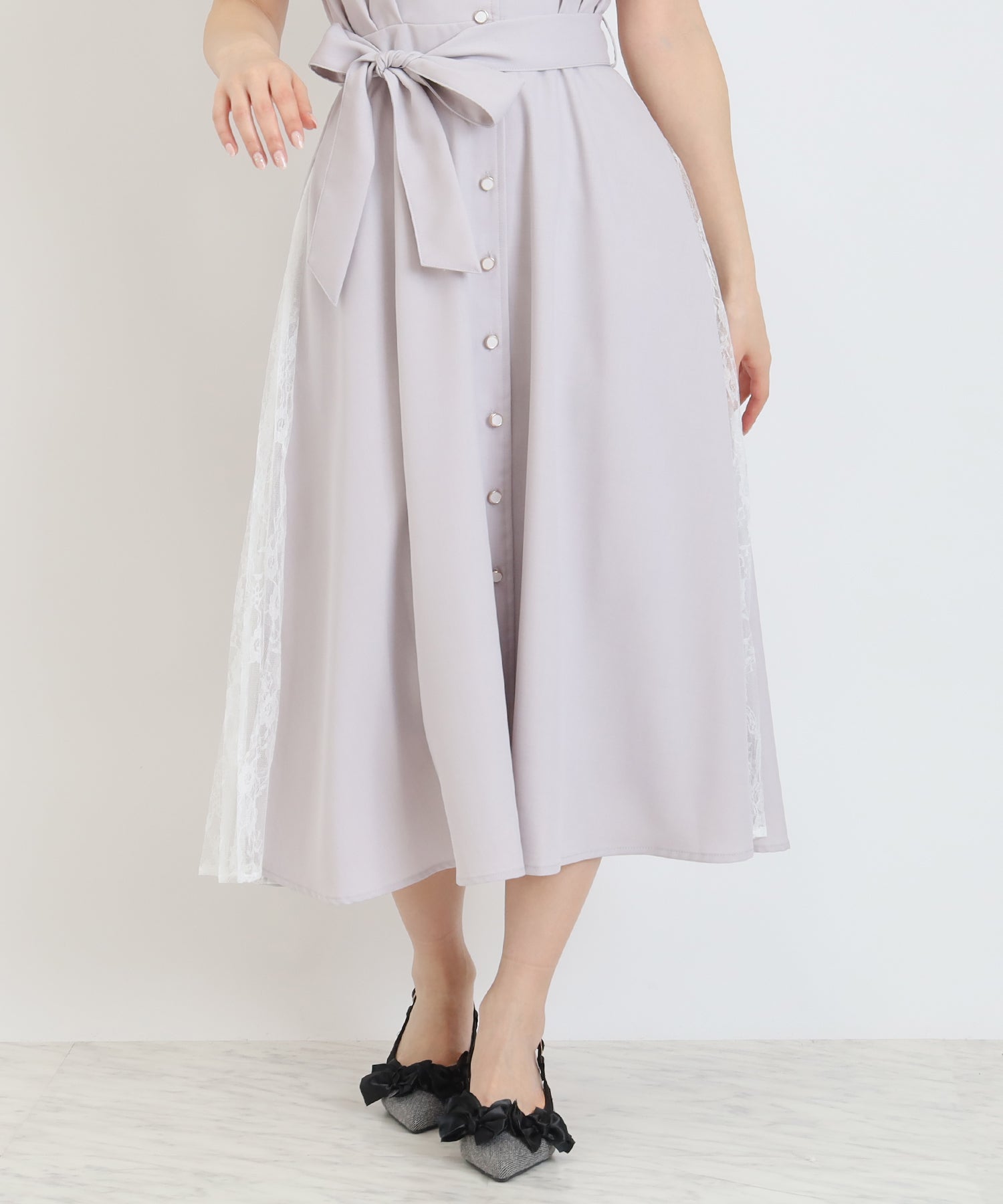 ラベンダー　model：160　着用サイズ：M