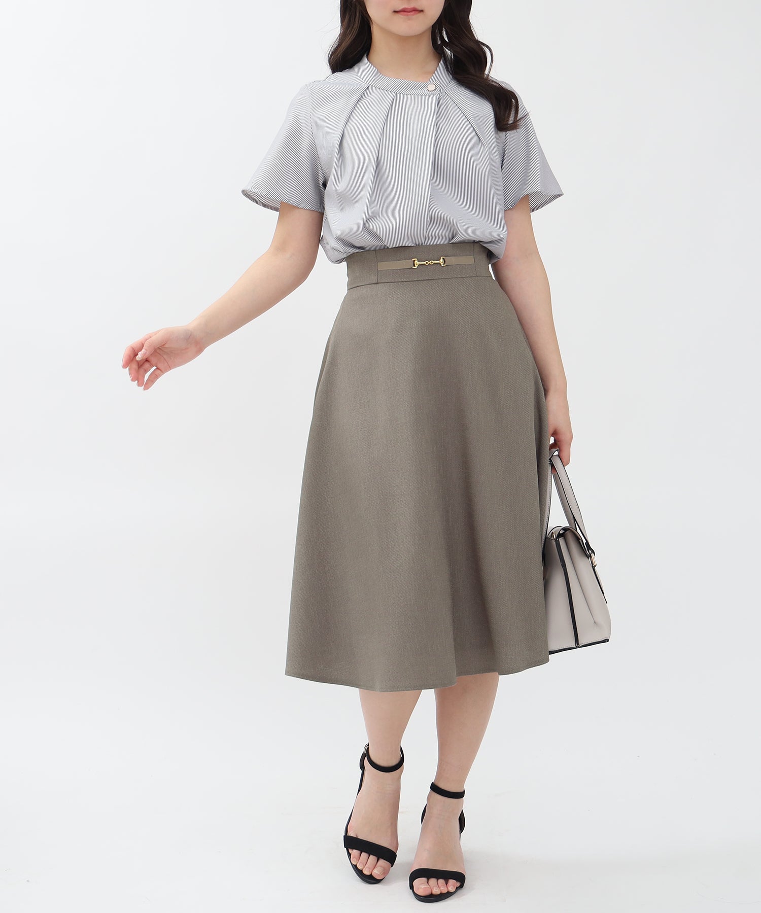 ブラウン　model：160cm 着用サイズ：M