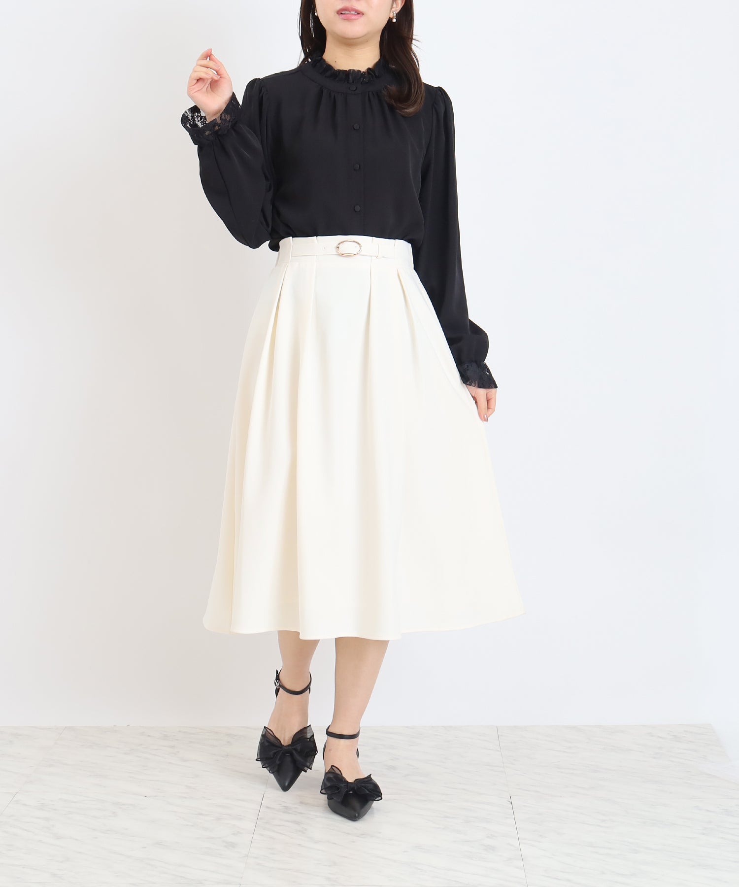 ブラック　model：156　着用サイズ：M