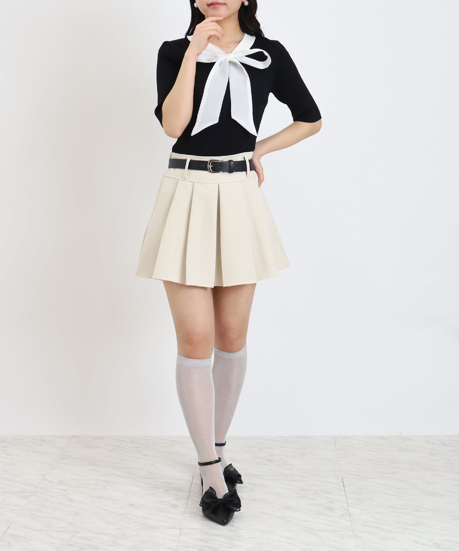 ブラック　model：156　着用サイズ：M