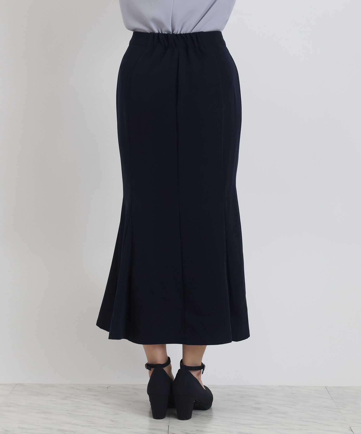 フロントジップマーメイドスカート