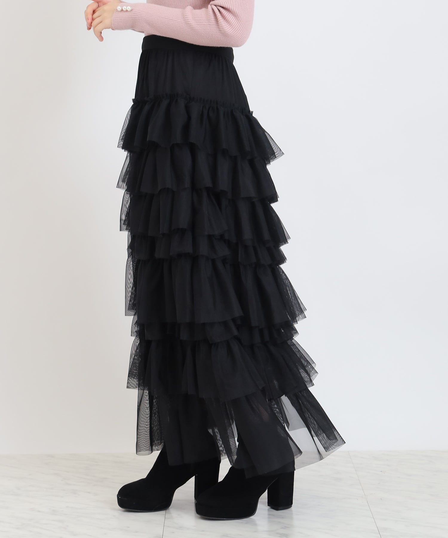 ブラック　model：156　着用サイズ：M