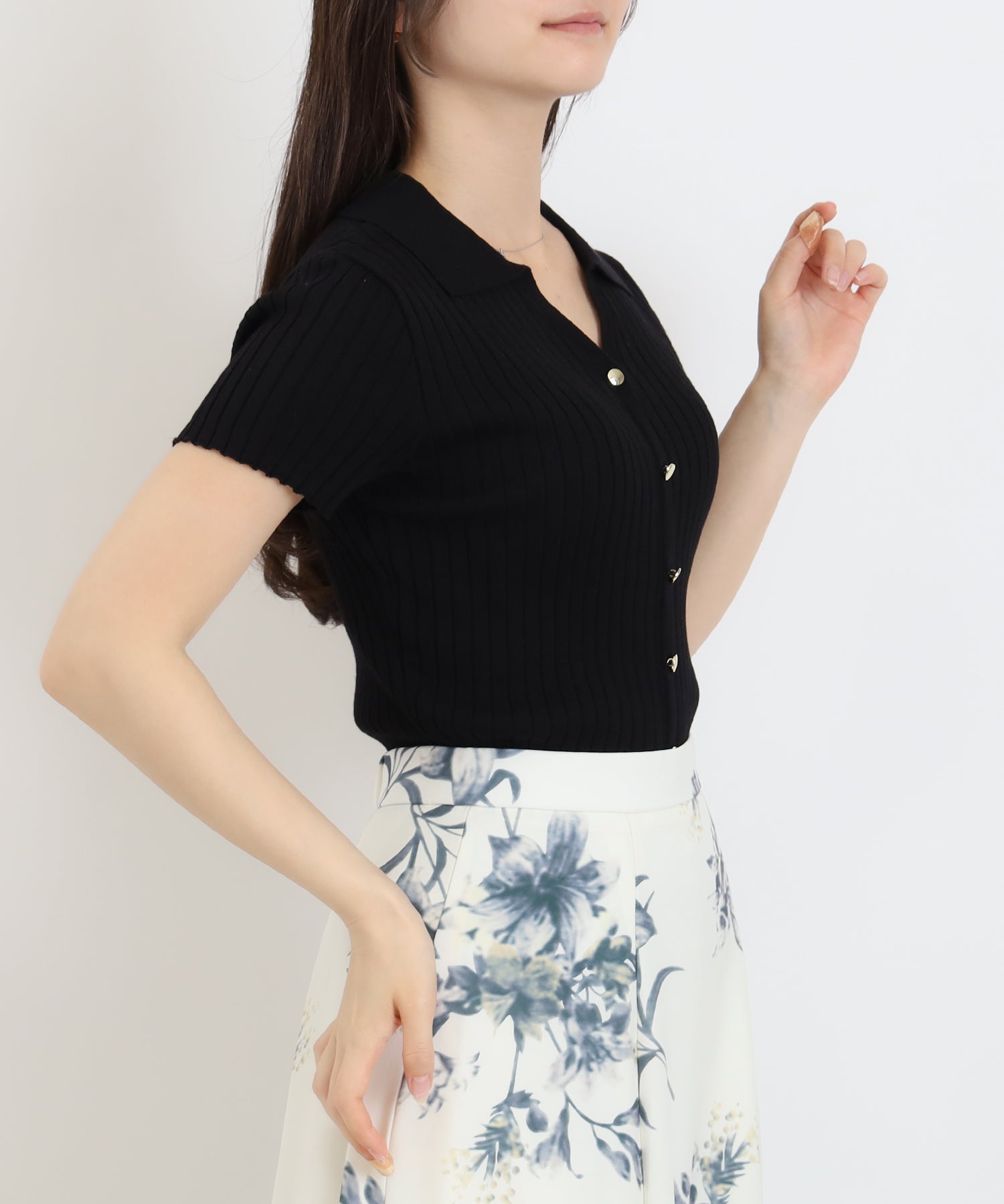ブラック　model：160　着用サイズ：M