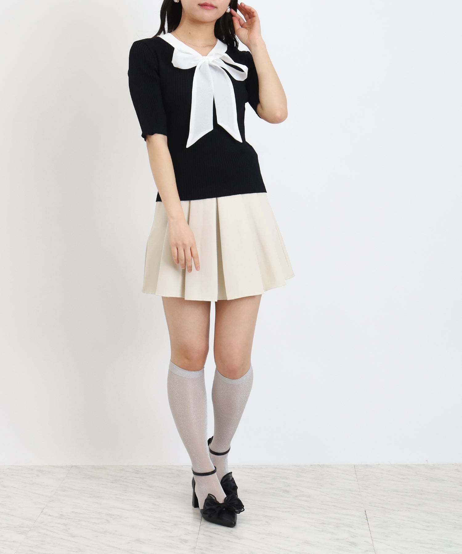 ブラック　model：156　着用サイズ：M