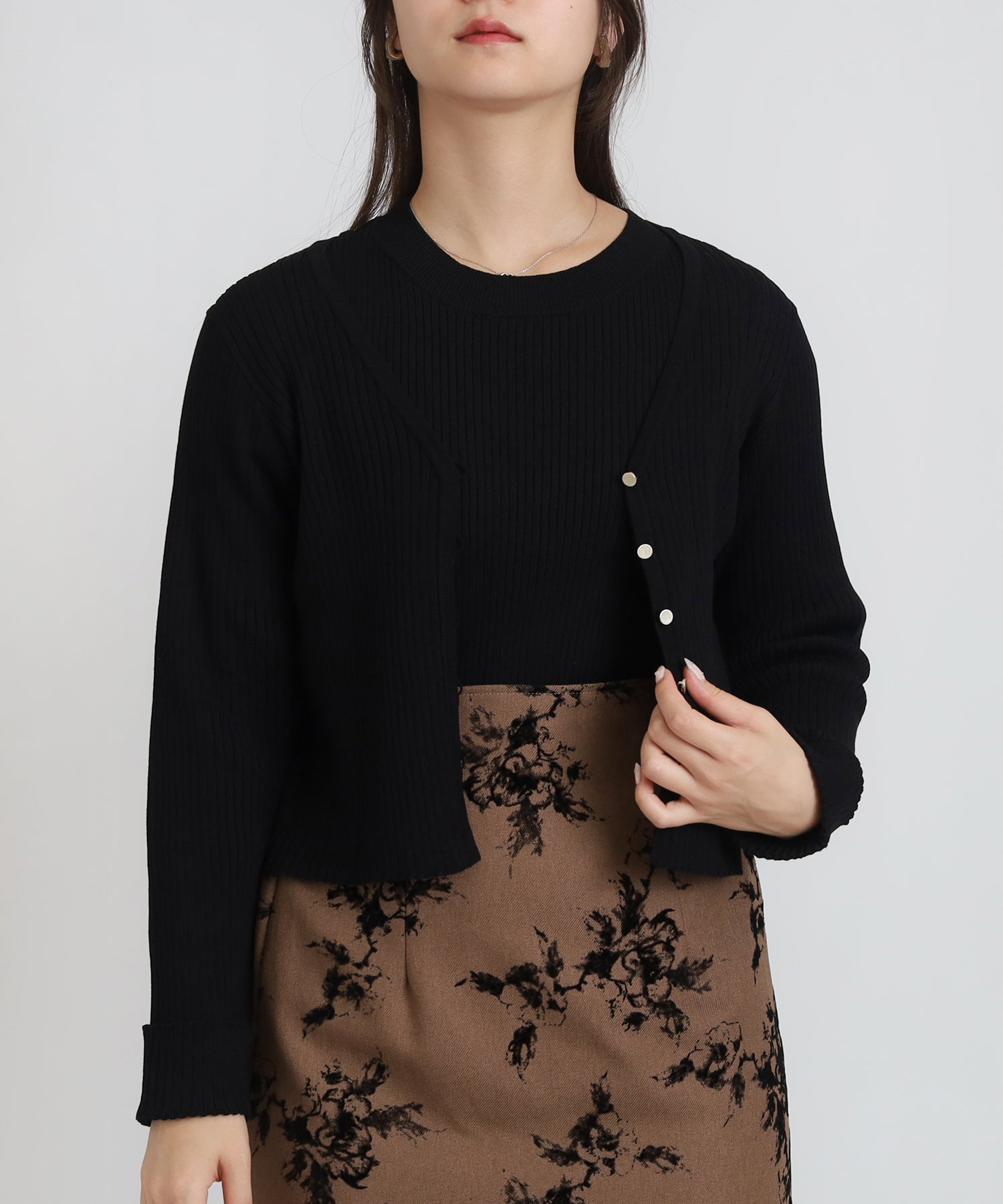 ブラック　model：160　着用サイズ：M