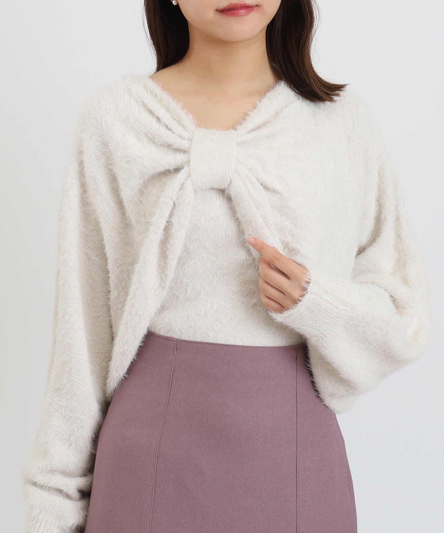 ホワイト　model:156cm  着用サイズ：M