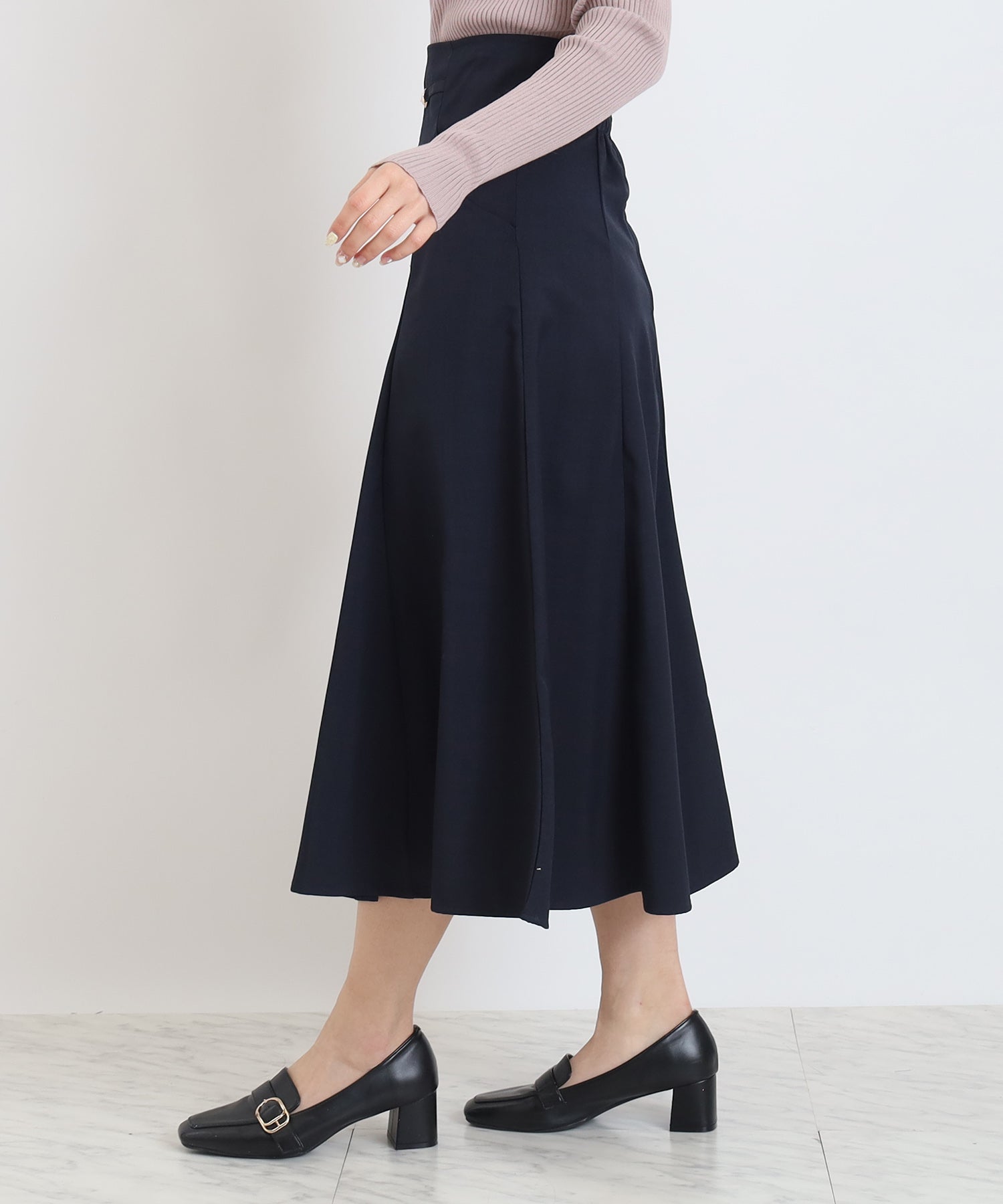 ネイビー　model：160　着用サイズ：M