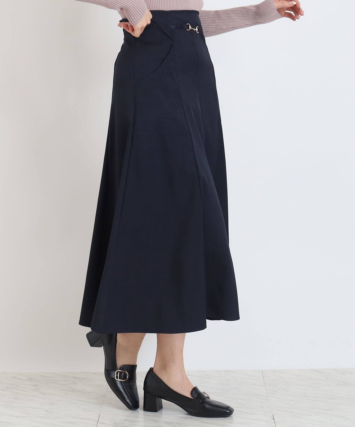 ネイビー　model：160　着用サイズ：M