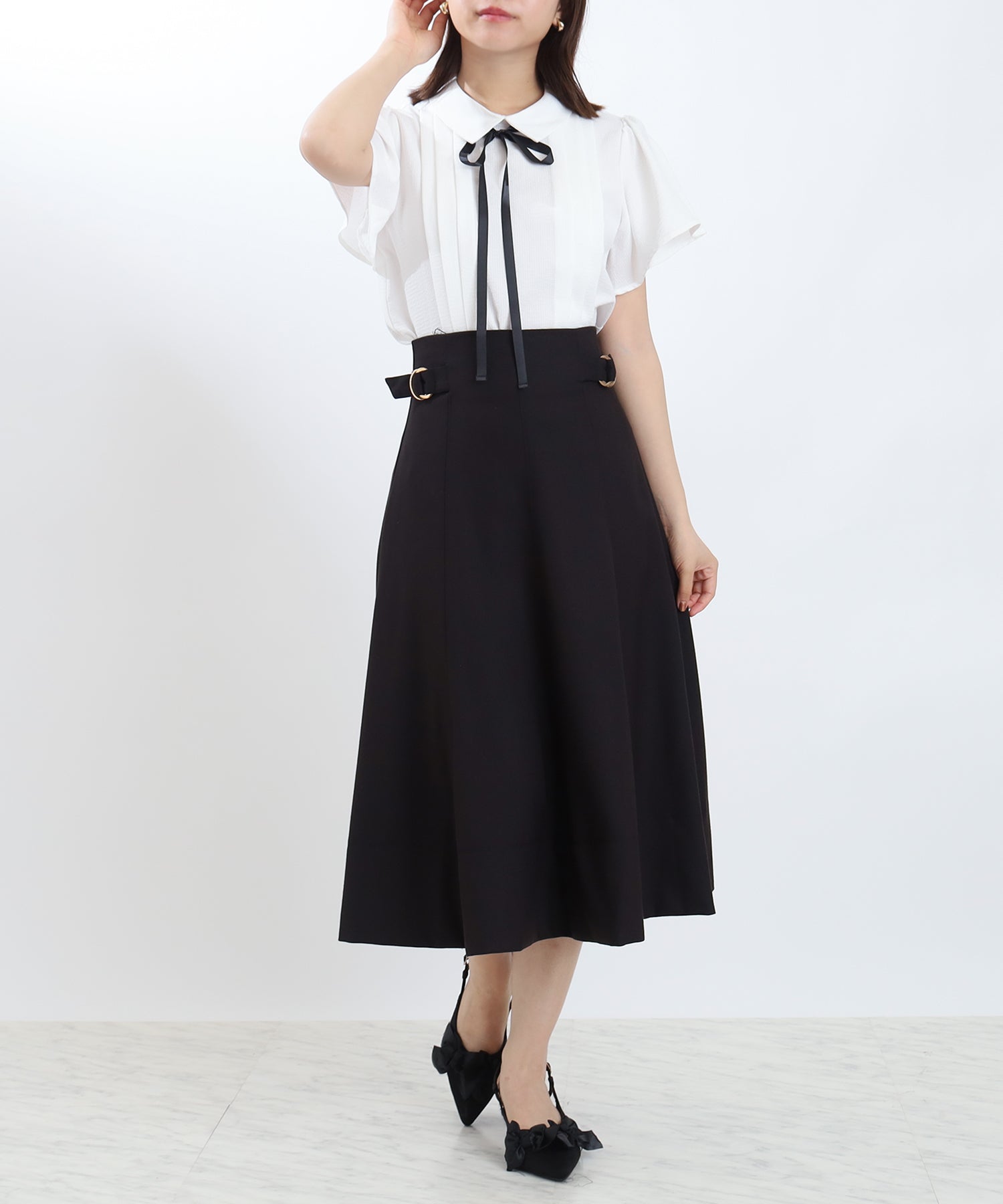 ブラック　model：156　着用サイズ：S