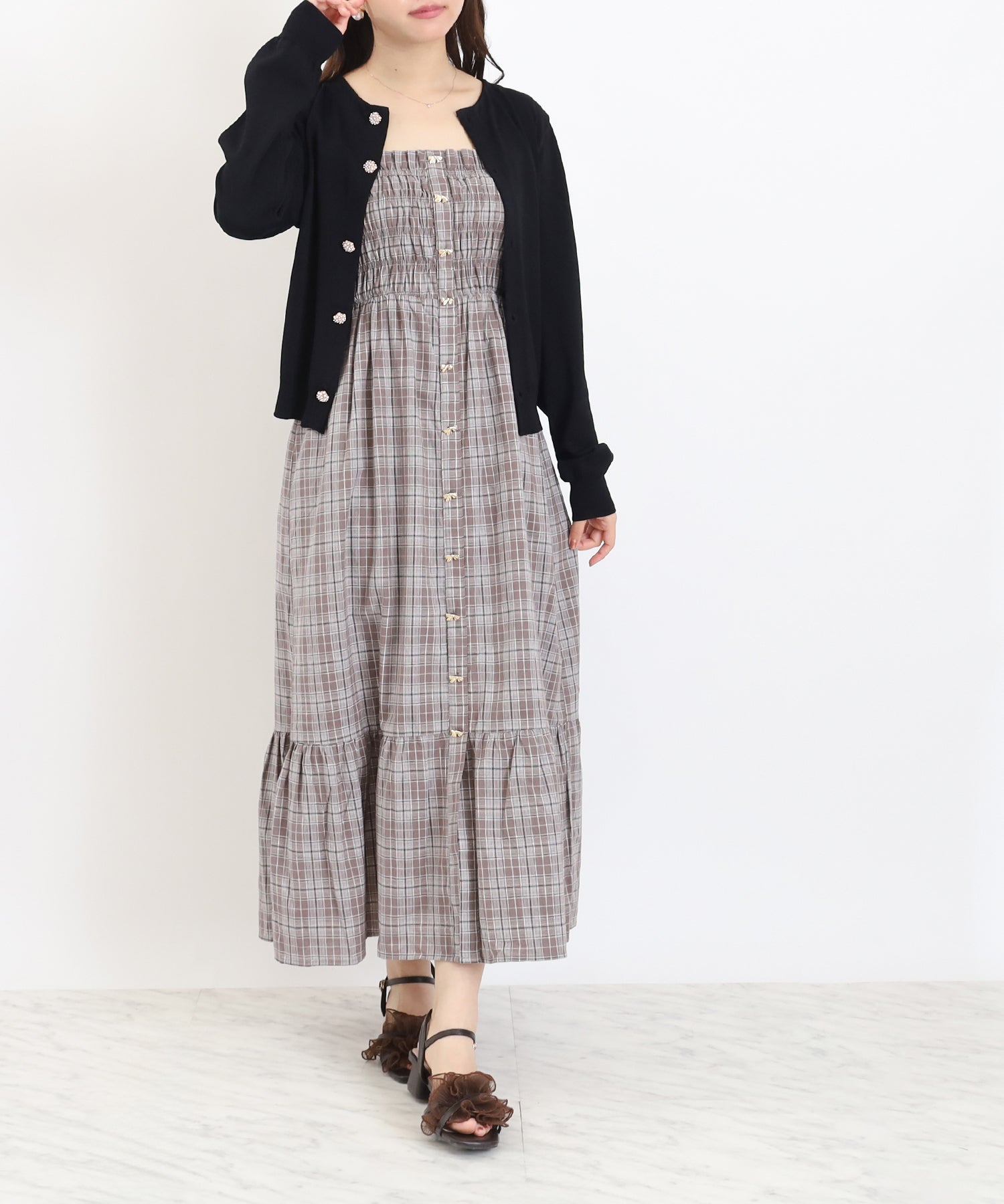 ブラック　model：156　着用サイズ：M