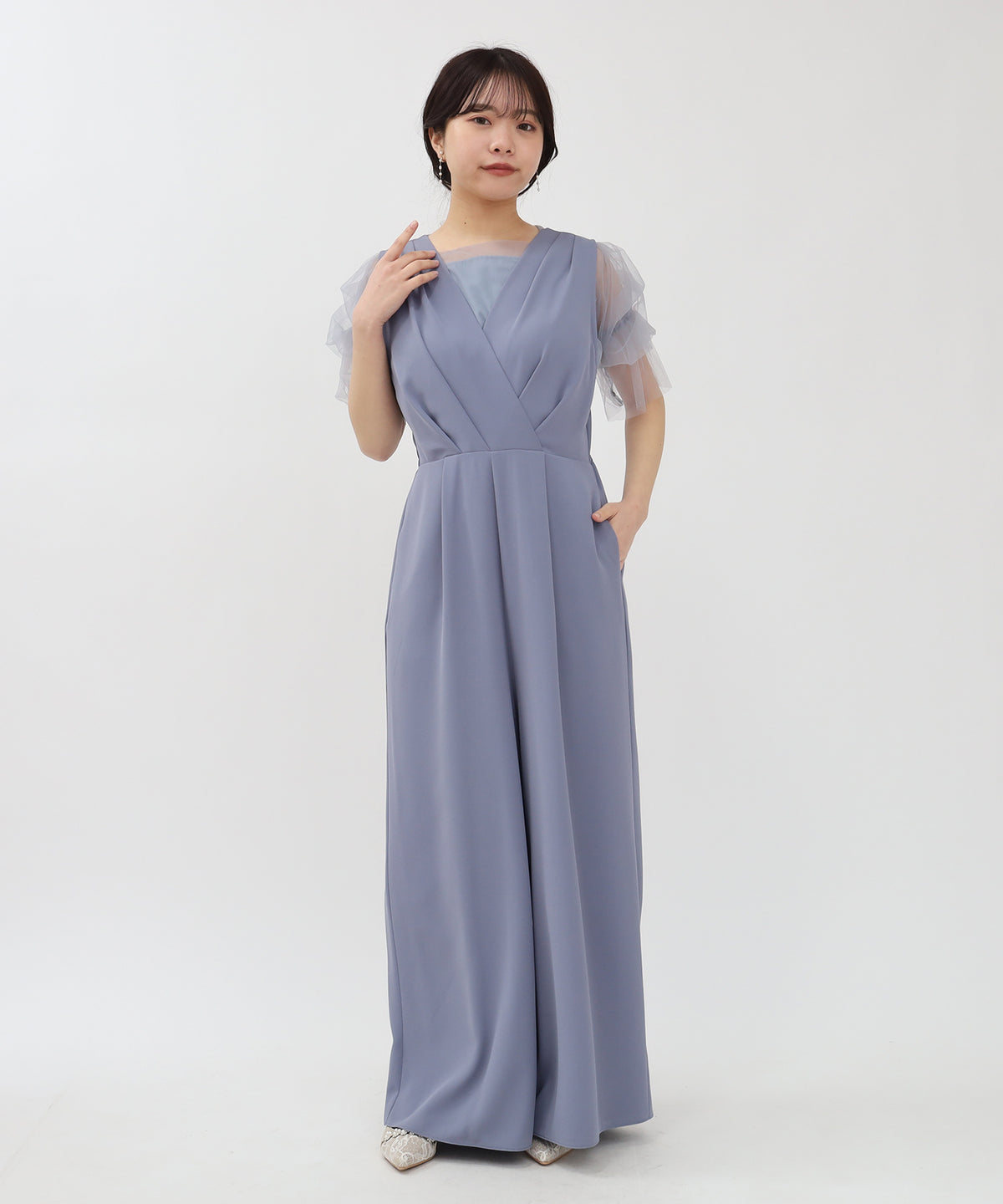 ブルー　model：156㎝　着用サイズ：M