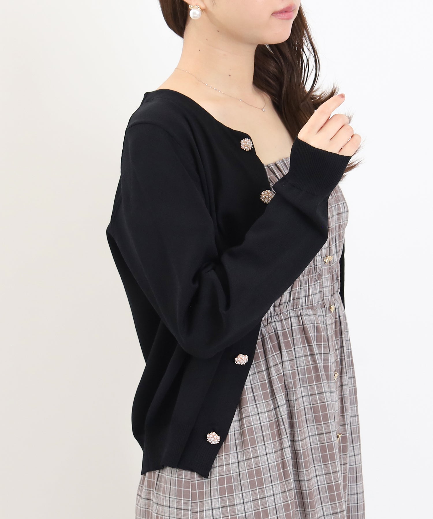 ブラック　model：156　着用サイズ：M