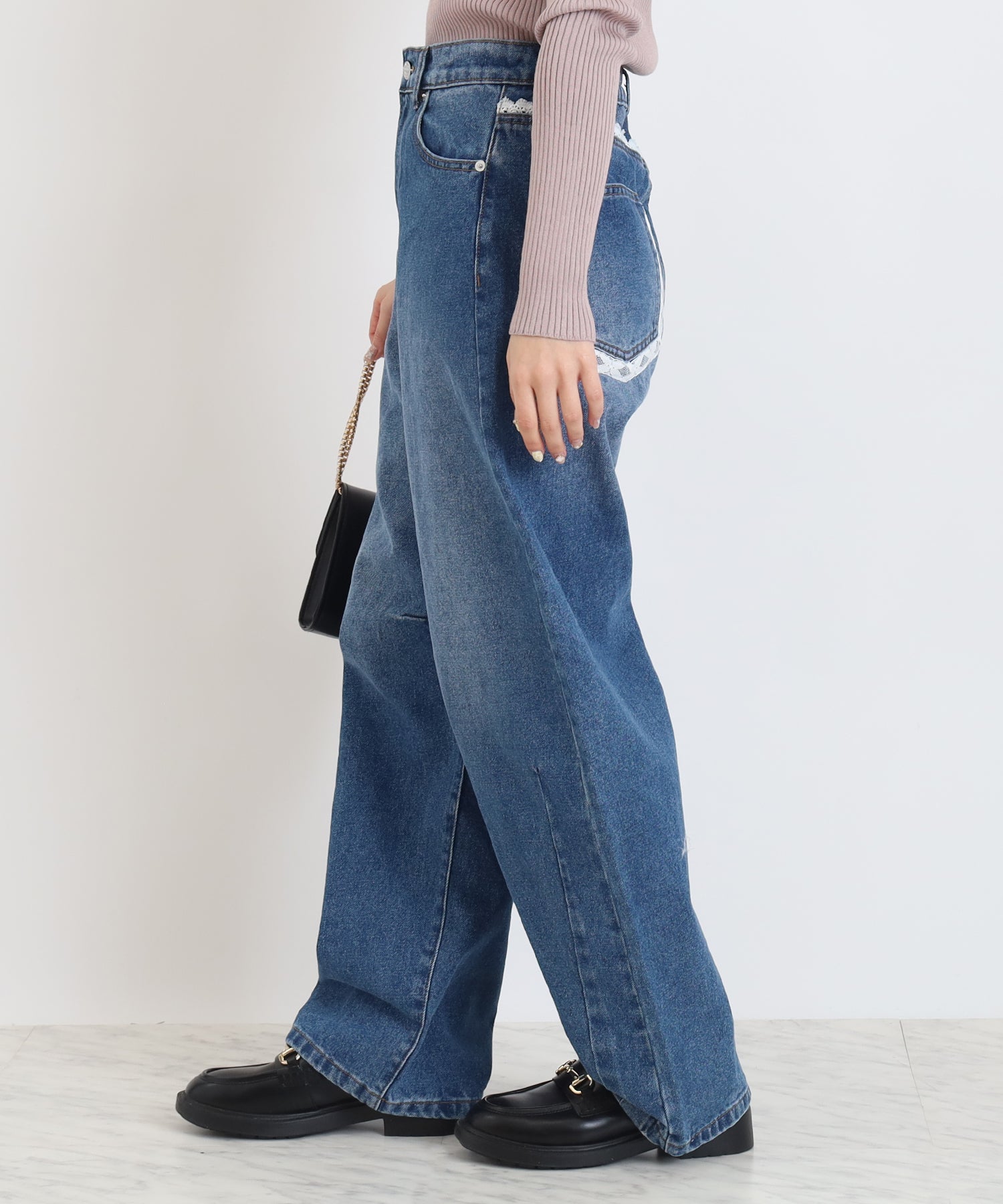 ブルー　model：156　着用サイズ：M