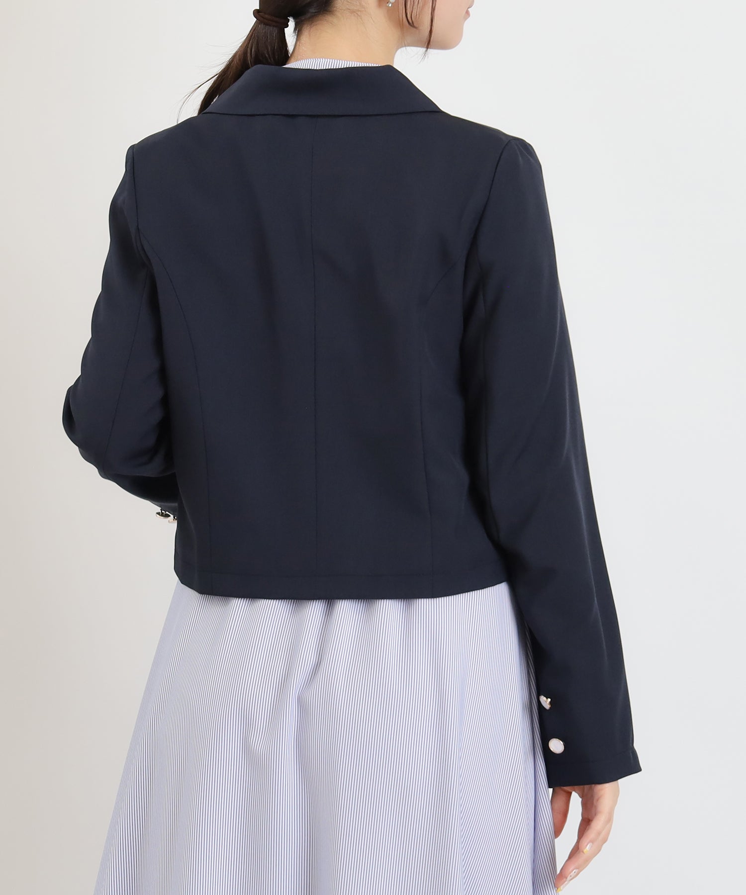 ネイビー　model：160　着用サイズ：M