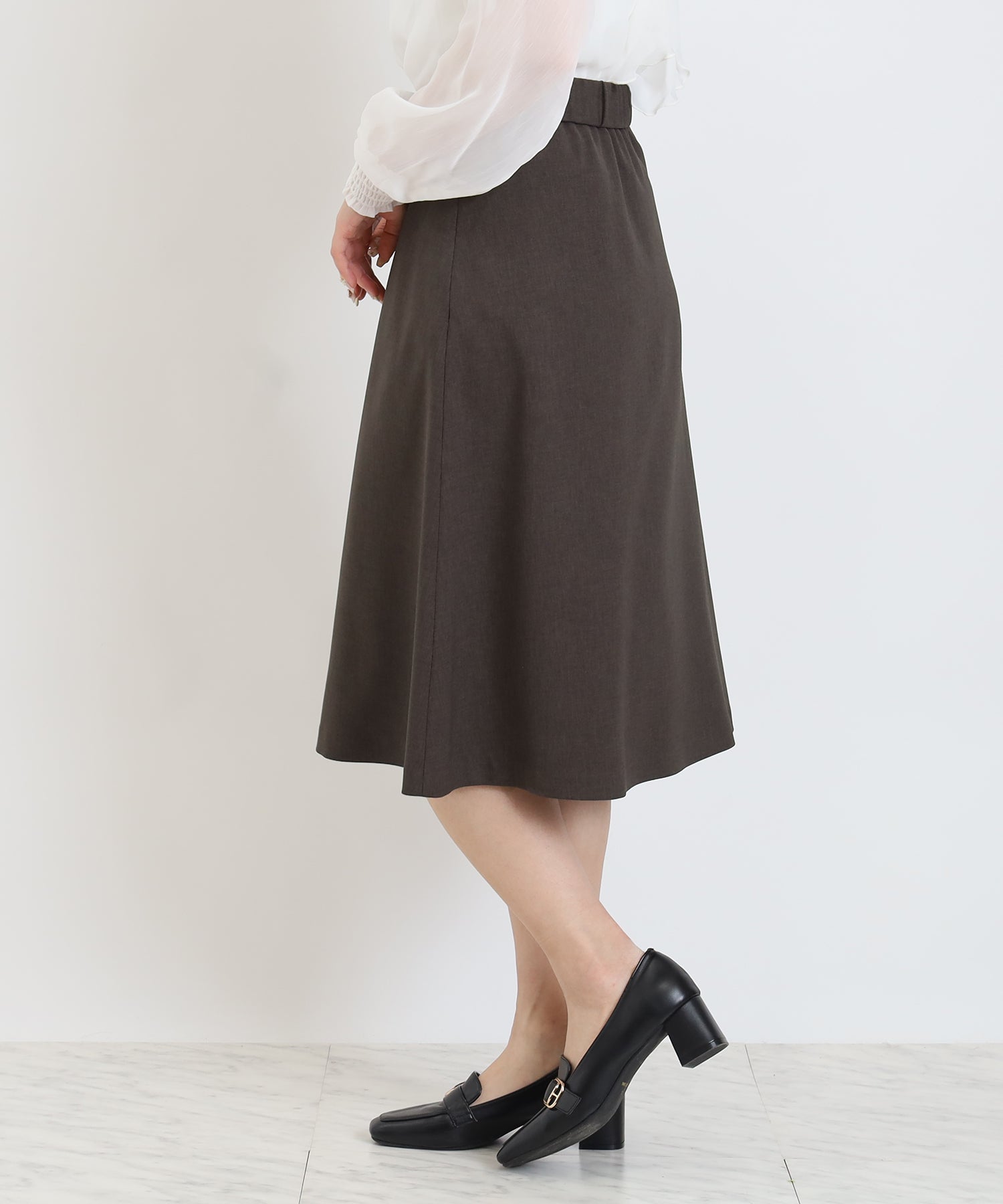 ブラウン　model:160cm  着用サイズ：M