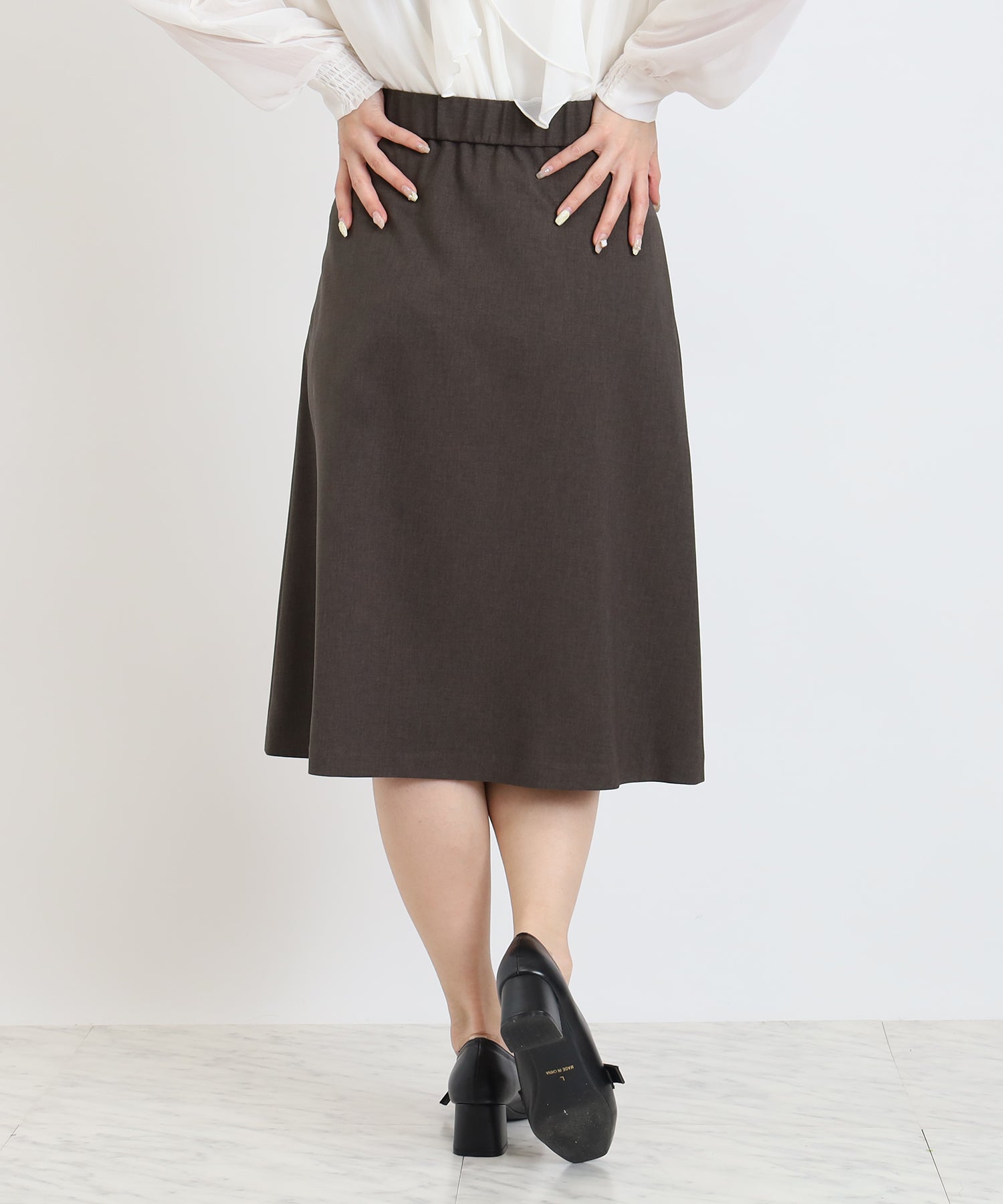 ブラウン　model:160cm  着用サイズ：M