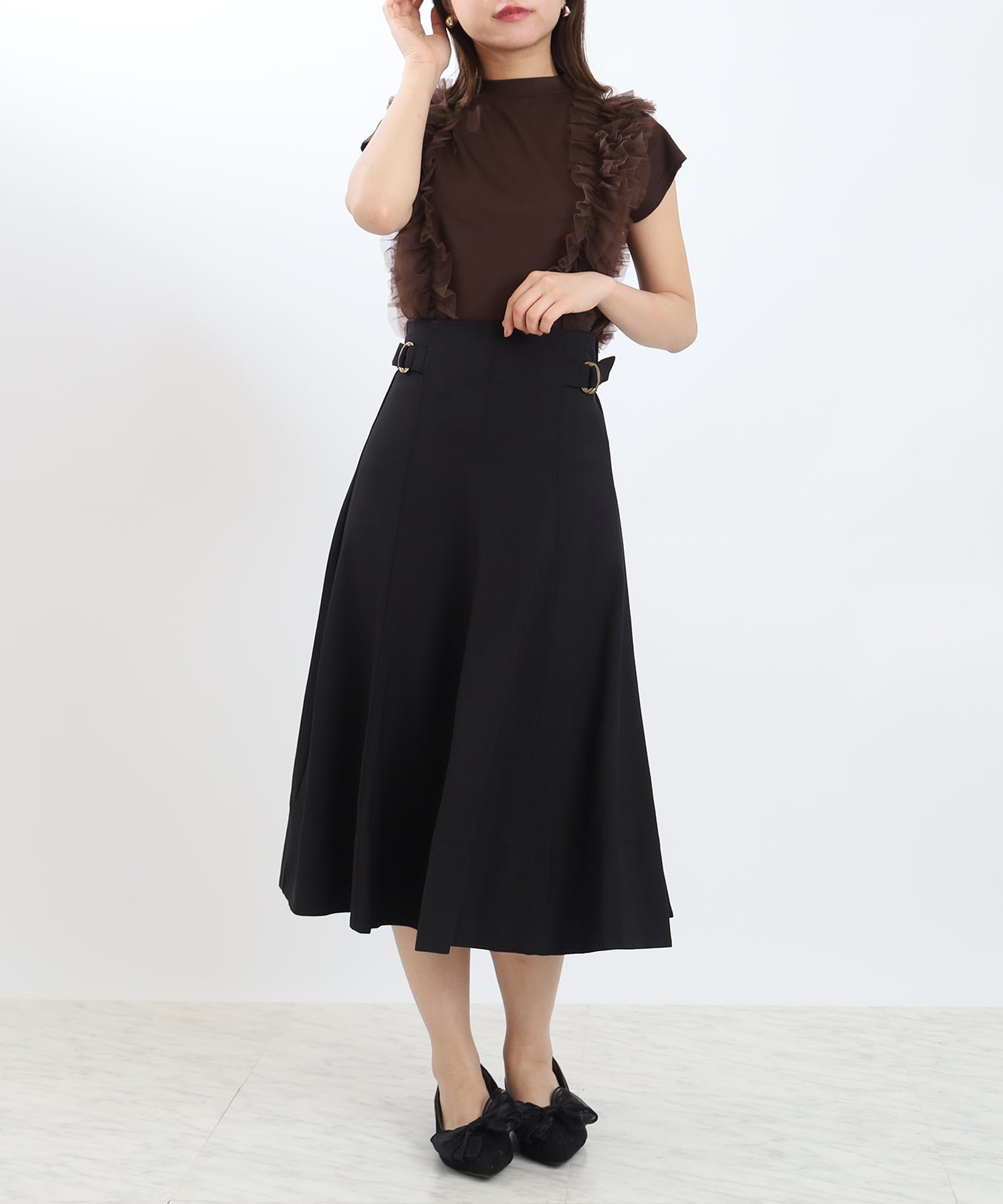 ブラック　model：156　着用サイズ：S
