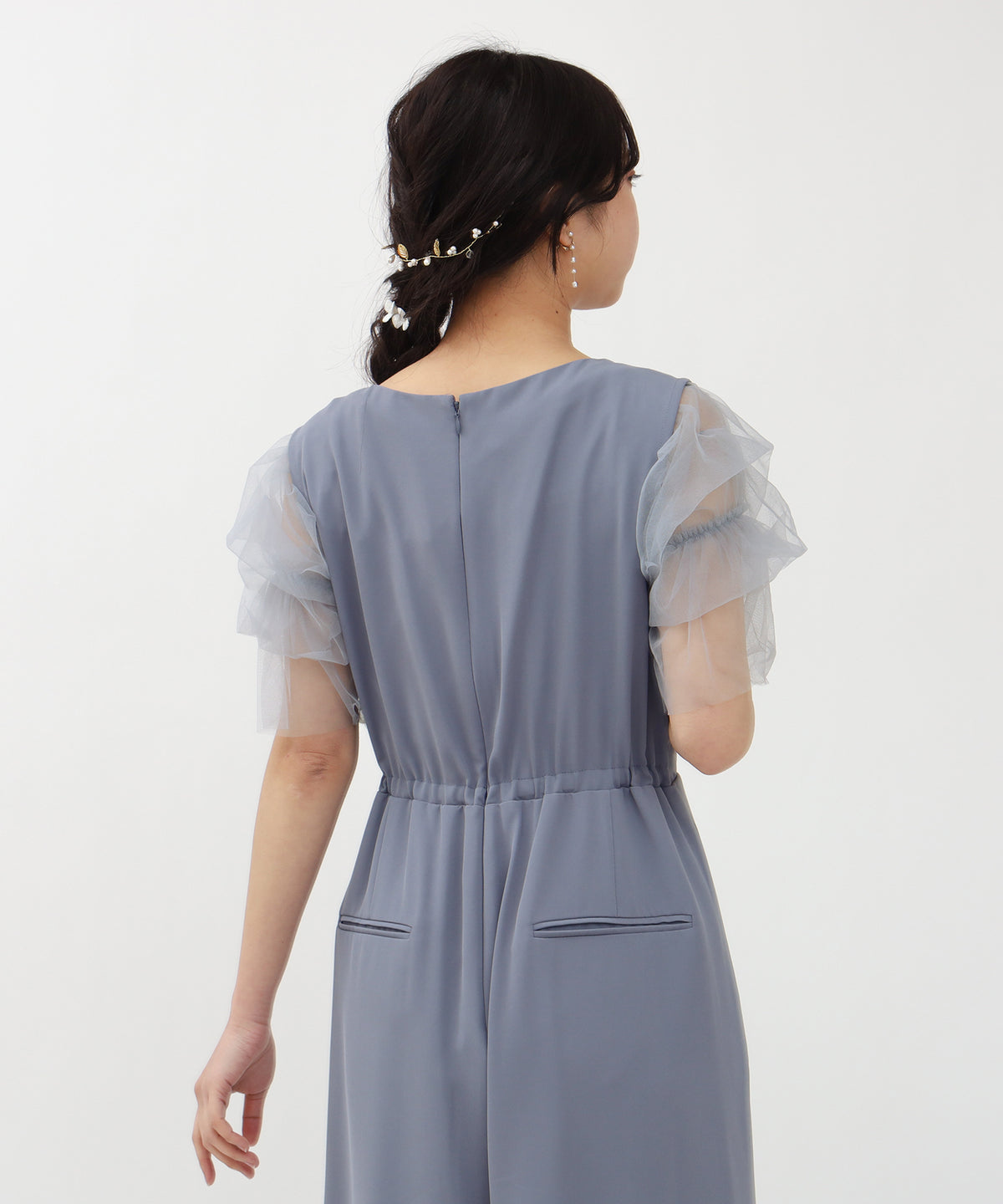 ブルー　model：156㎝　着用サイズ：M