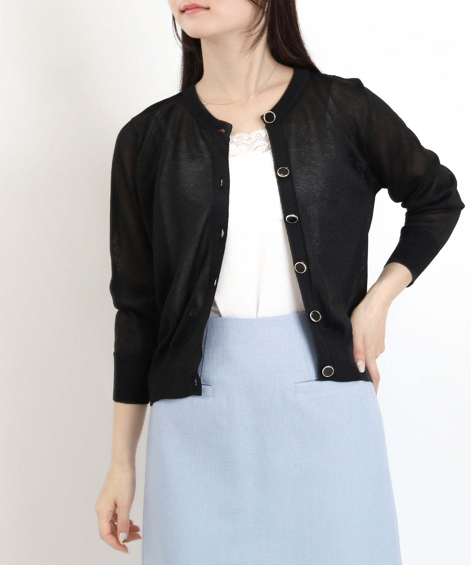 ブラック　MODEL：160　着用サイズ：M