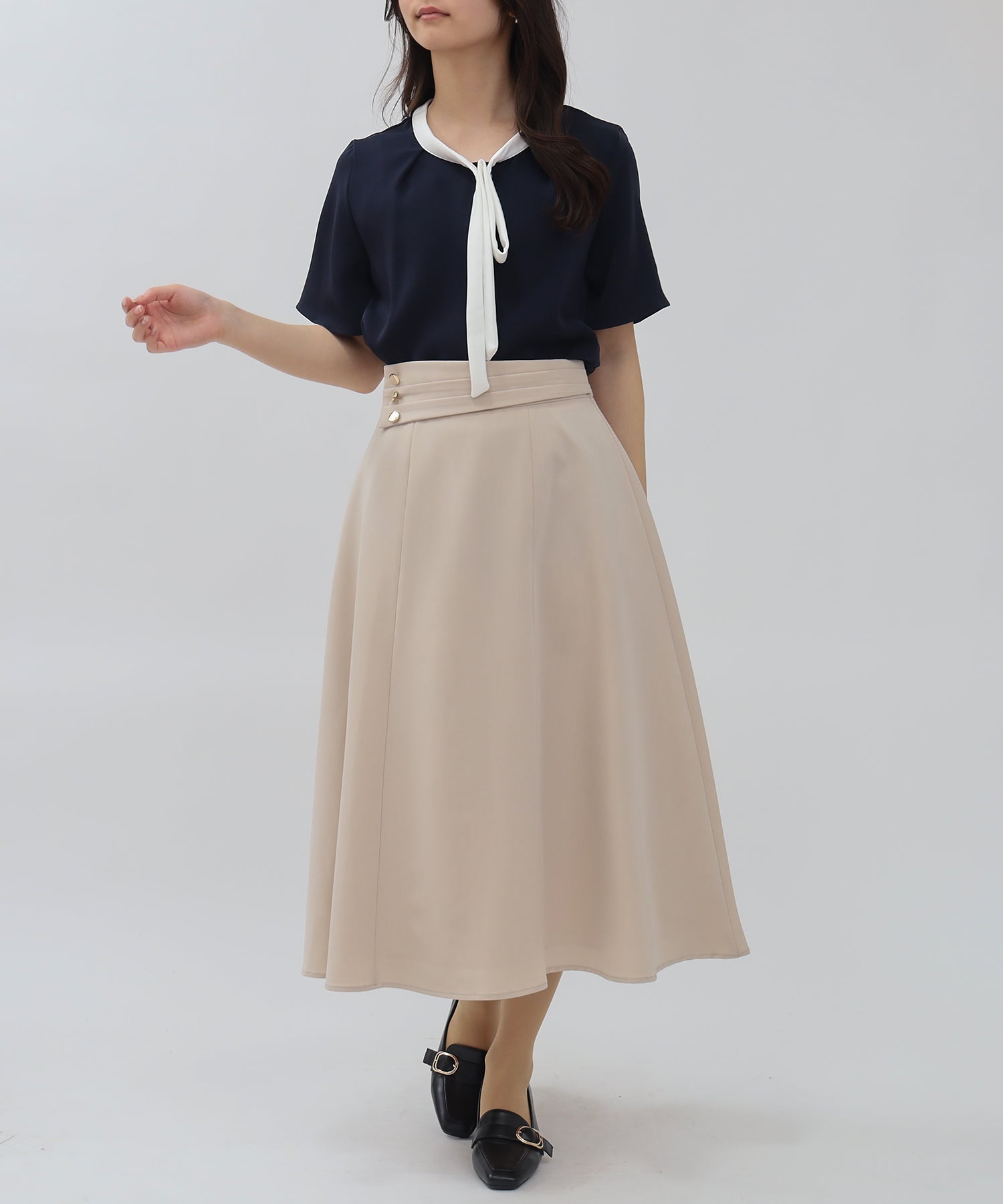 ネイビー　model:160cm  着用サイズ：M