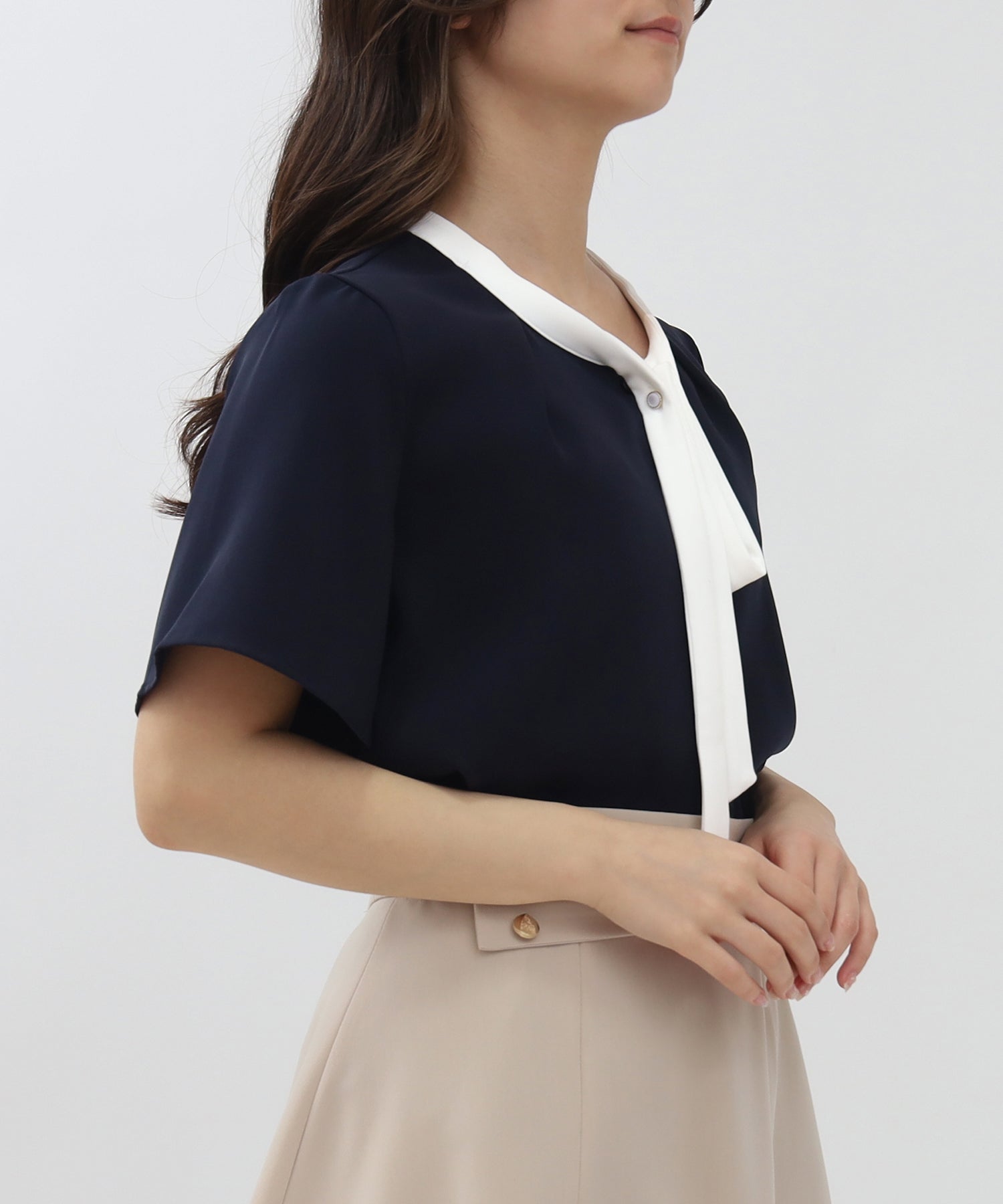 ネイビー　model:160cm  着用サイズ：M