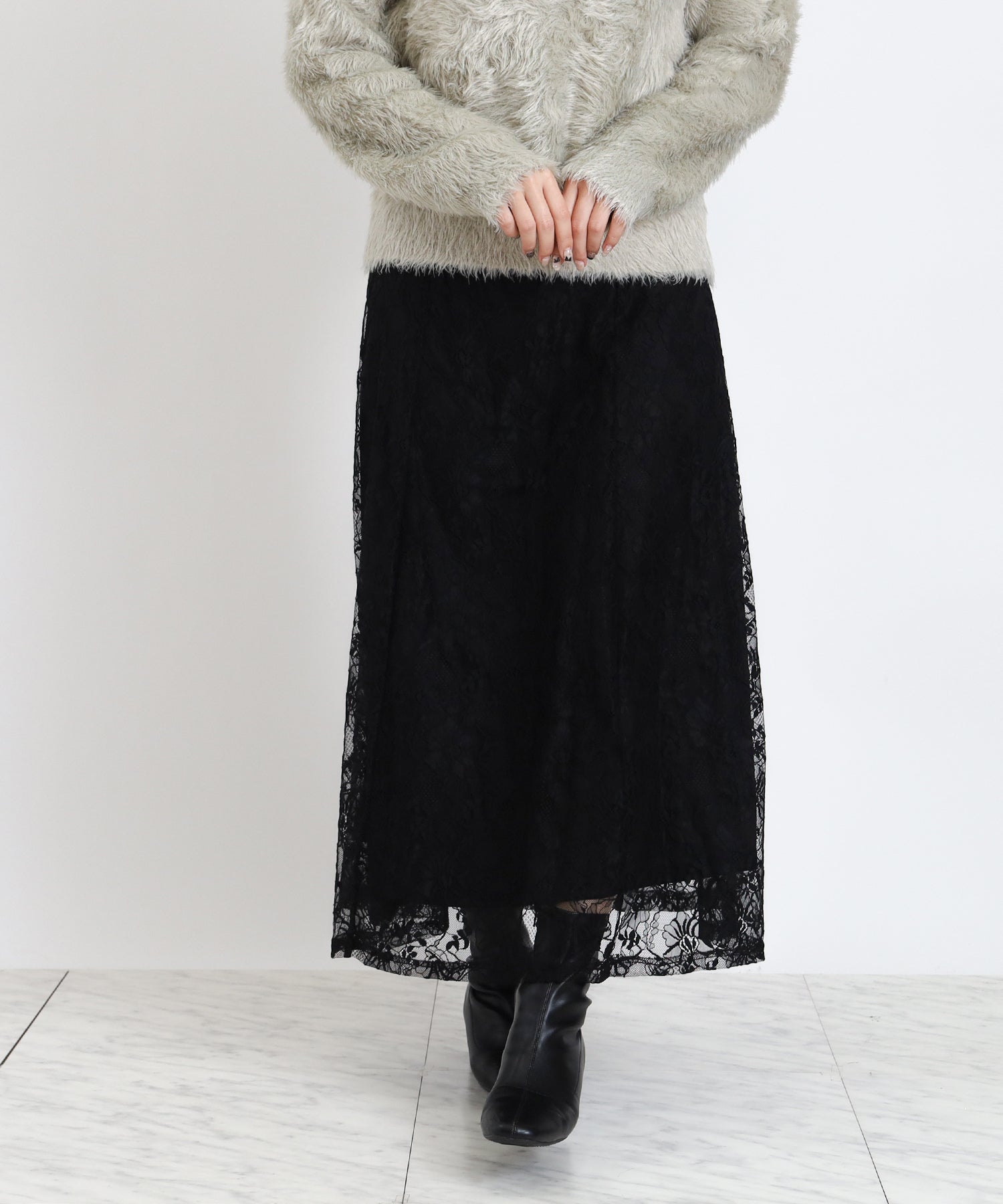 ブラック　model:160　着用サイズ：M