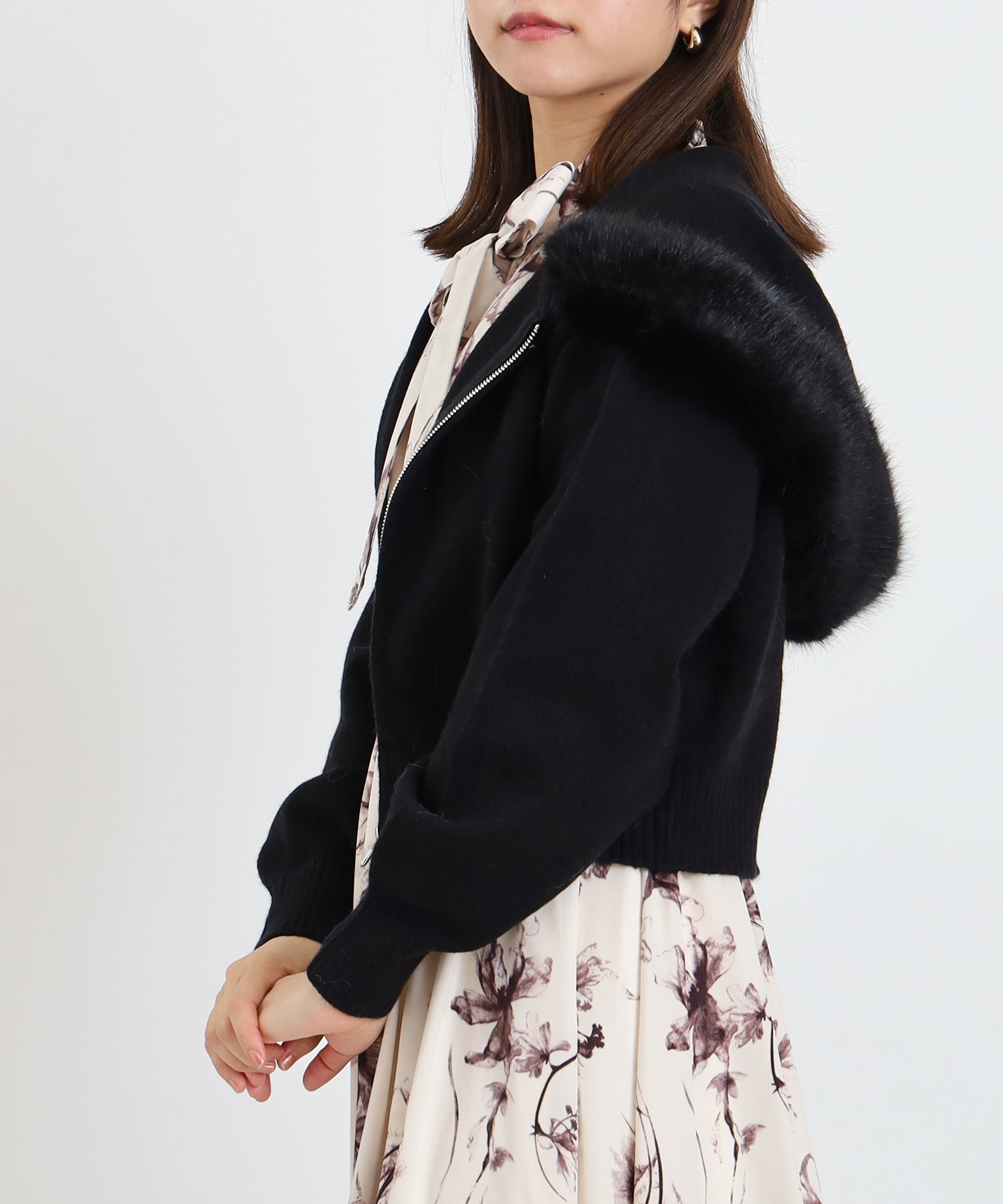 ブラック　model：156　着用サイズ：M