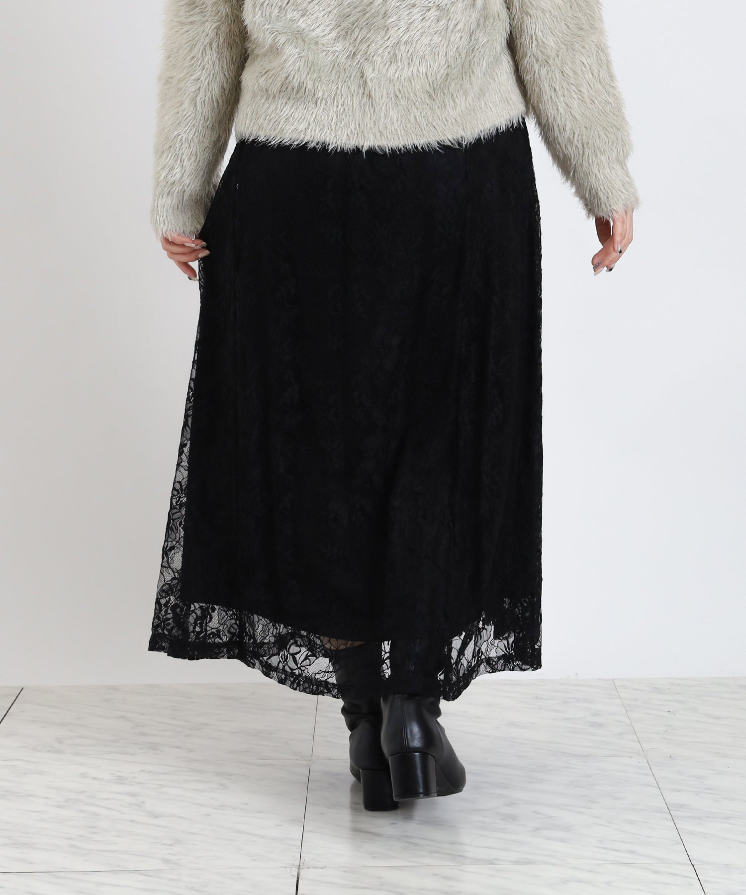 ブラック　model:160　着用サイズ：M