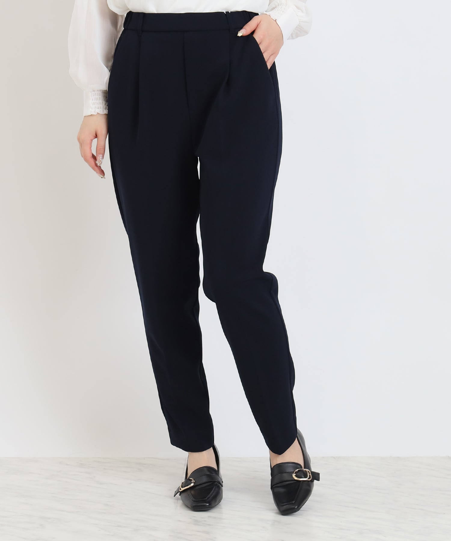 ネイビー　model：160　着用サイズ：M