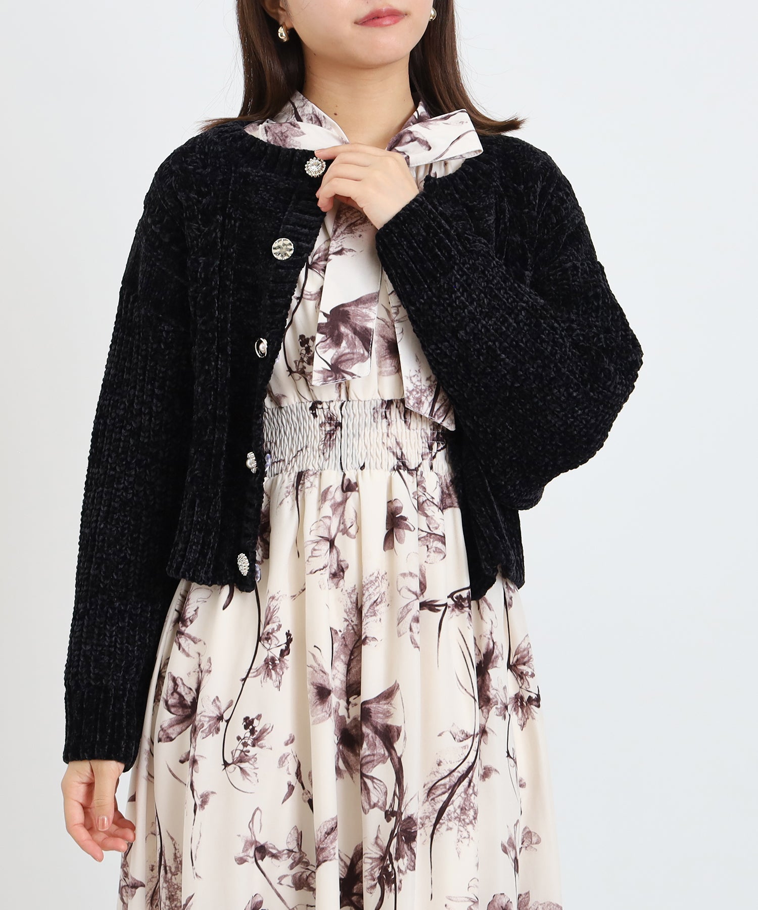 ブラック　model：156　着用サイズ：M