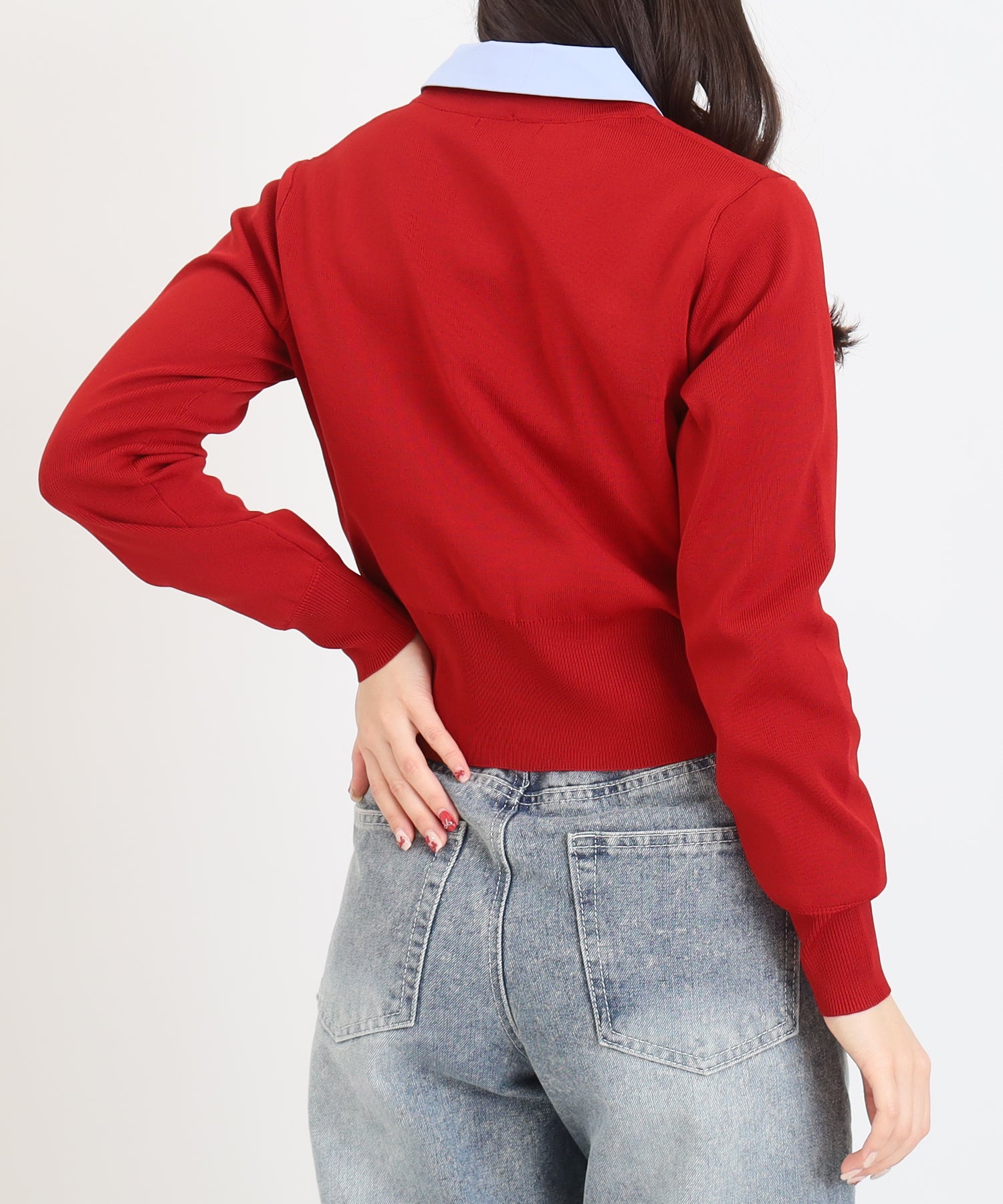 レッド　model：160　着用サイズ：M