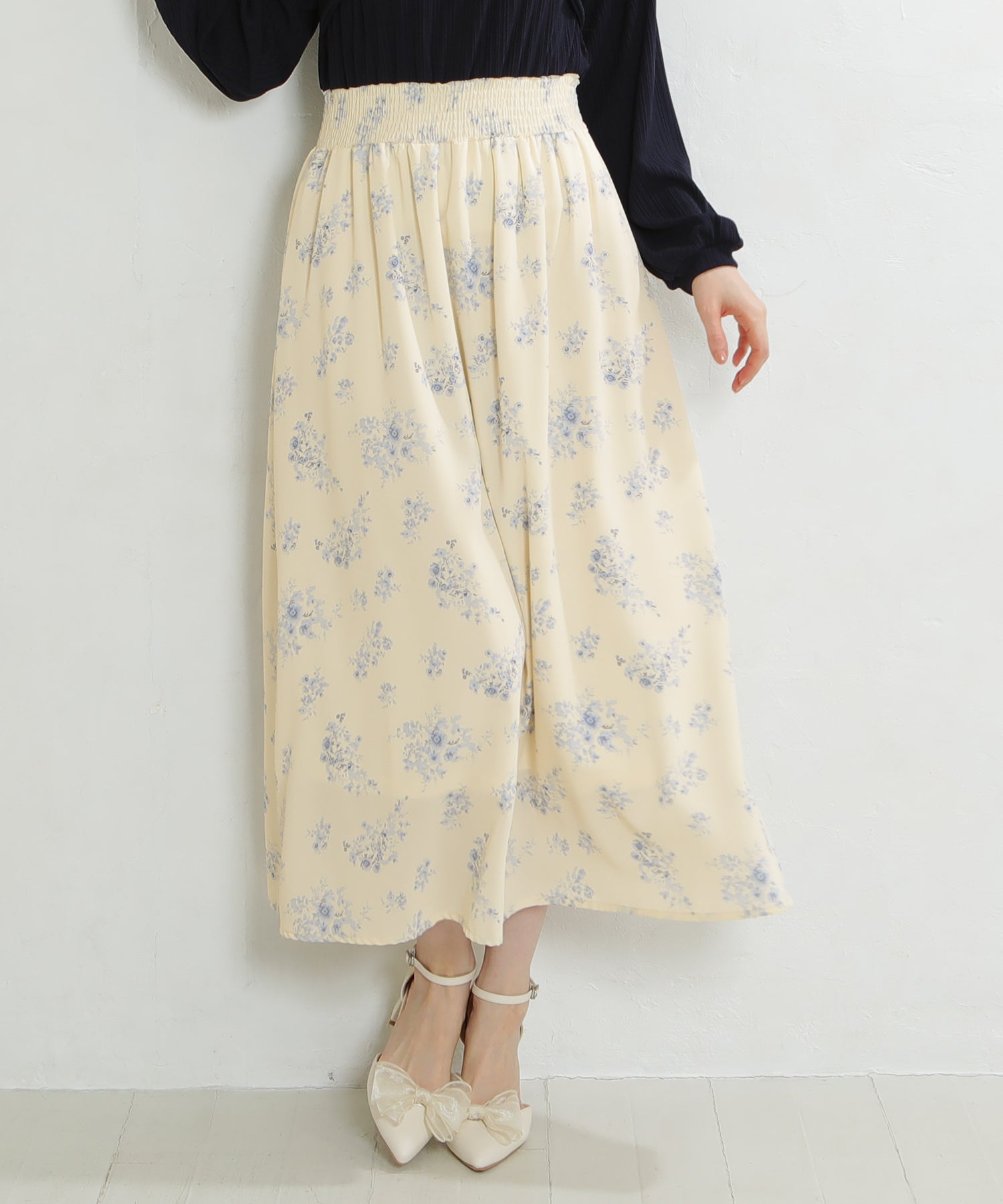 ネイビー　model:163cm  着用サイズ：M