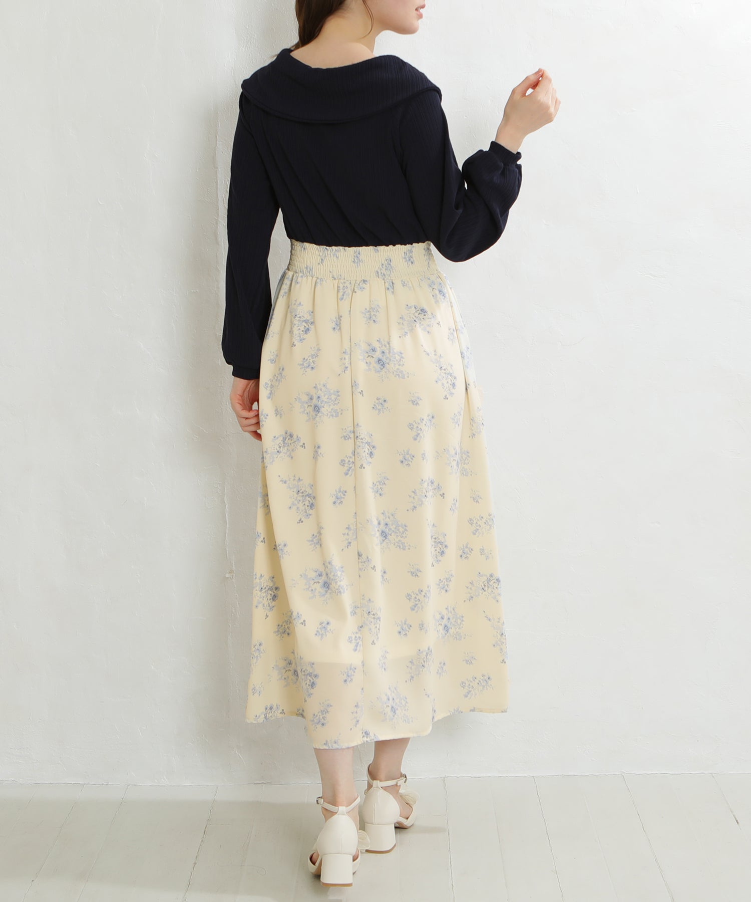 ネイビー　model:163cm  着用サイズ：M