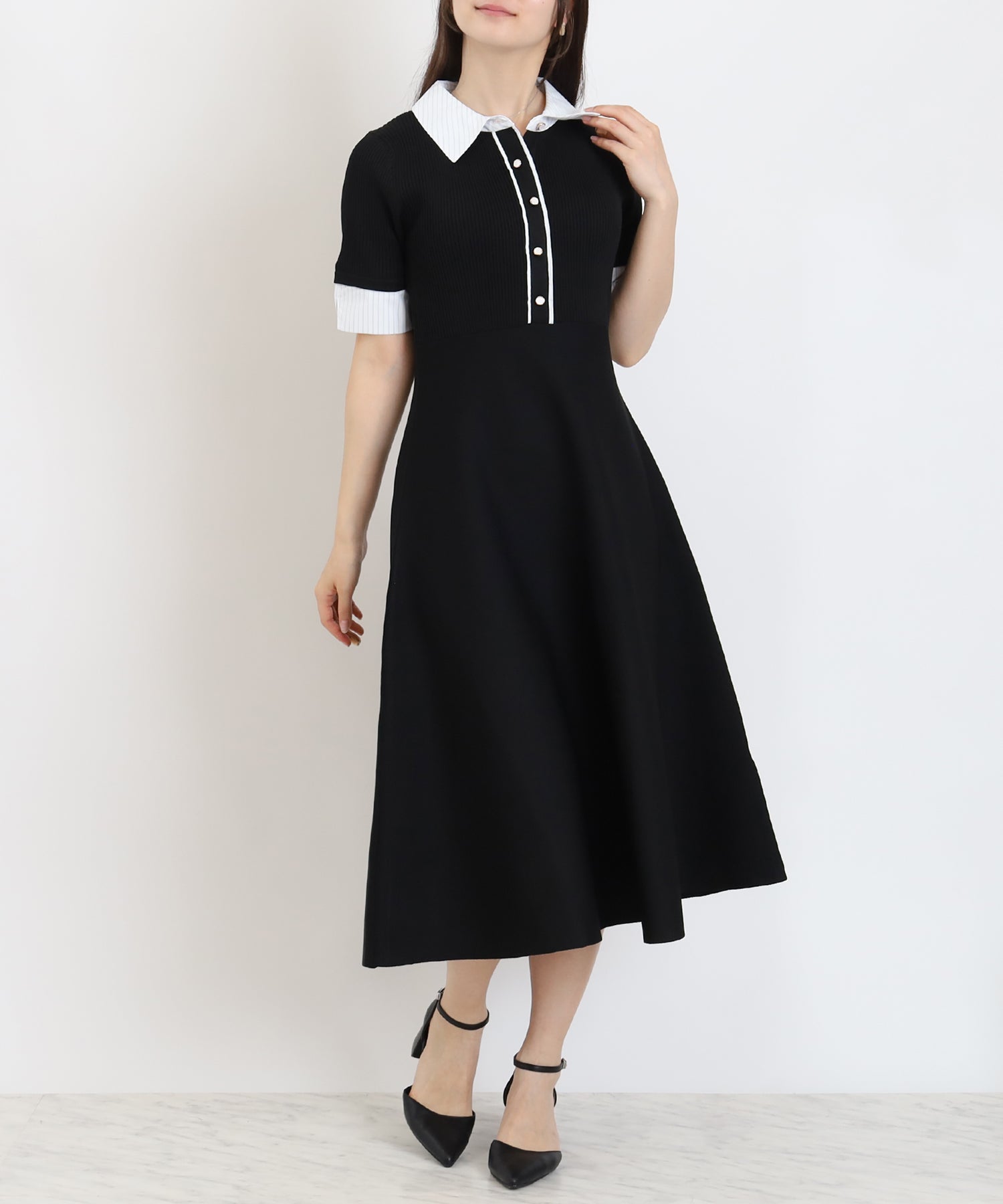 ブラック　model：160　着用サイズ：M