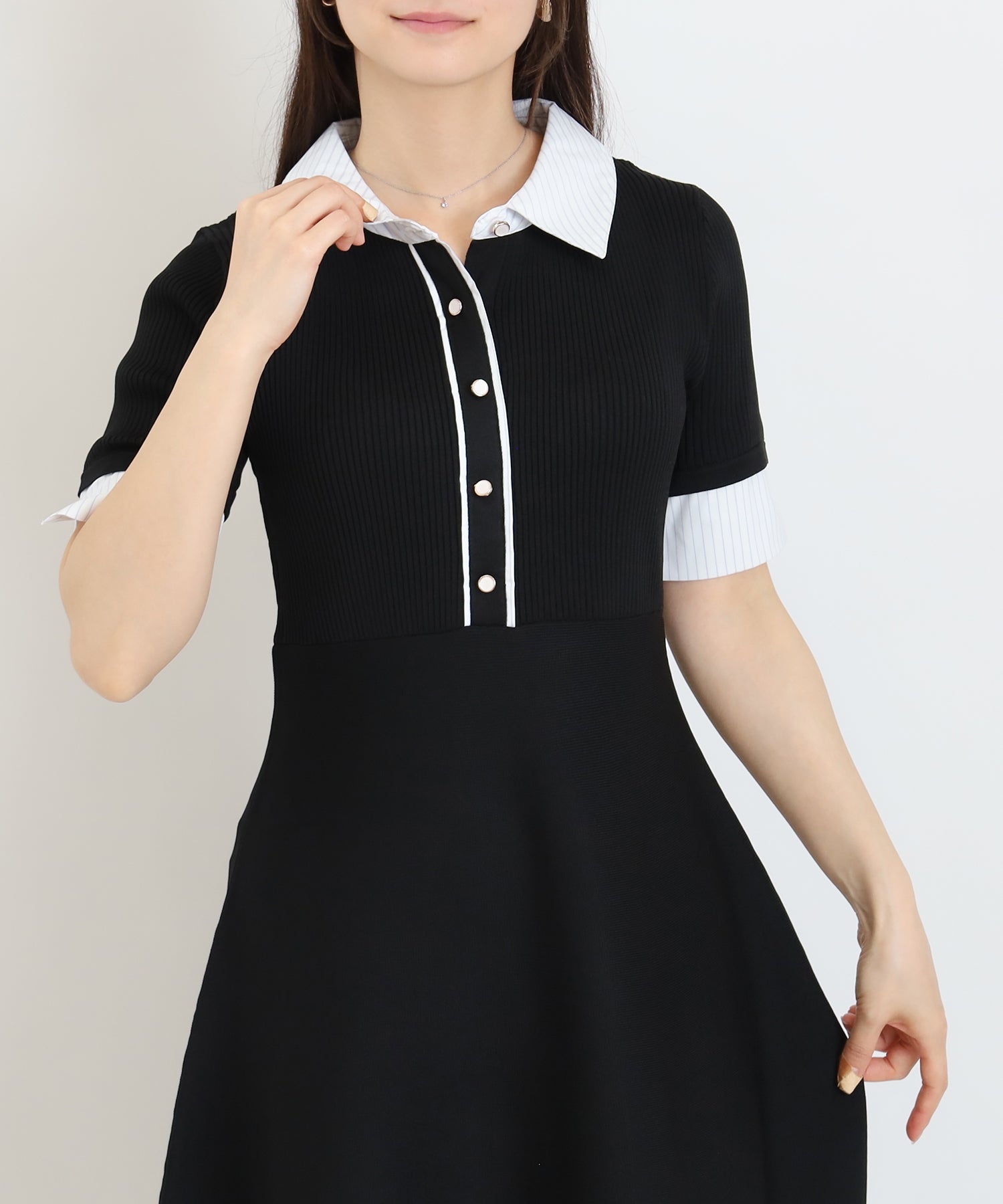 ブラック　model：160　着用サイズ：M