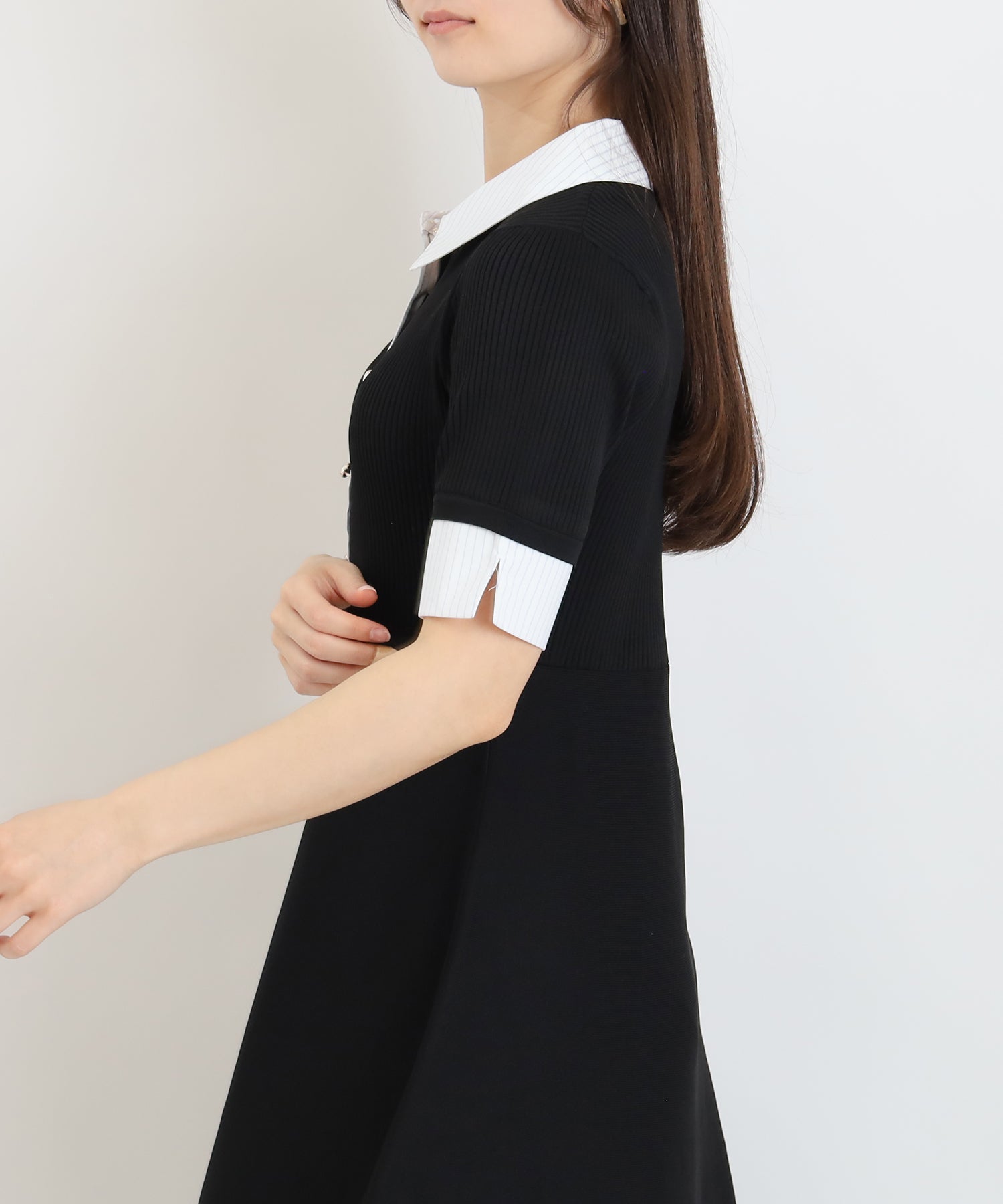 ブラック　model：160　着用サイズ：M